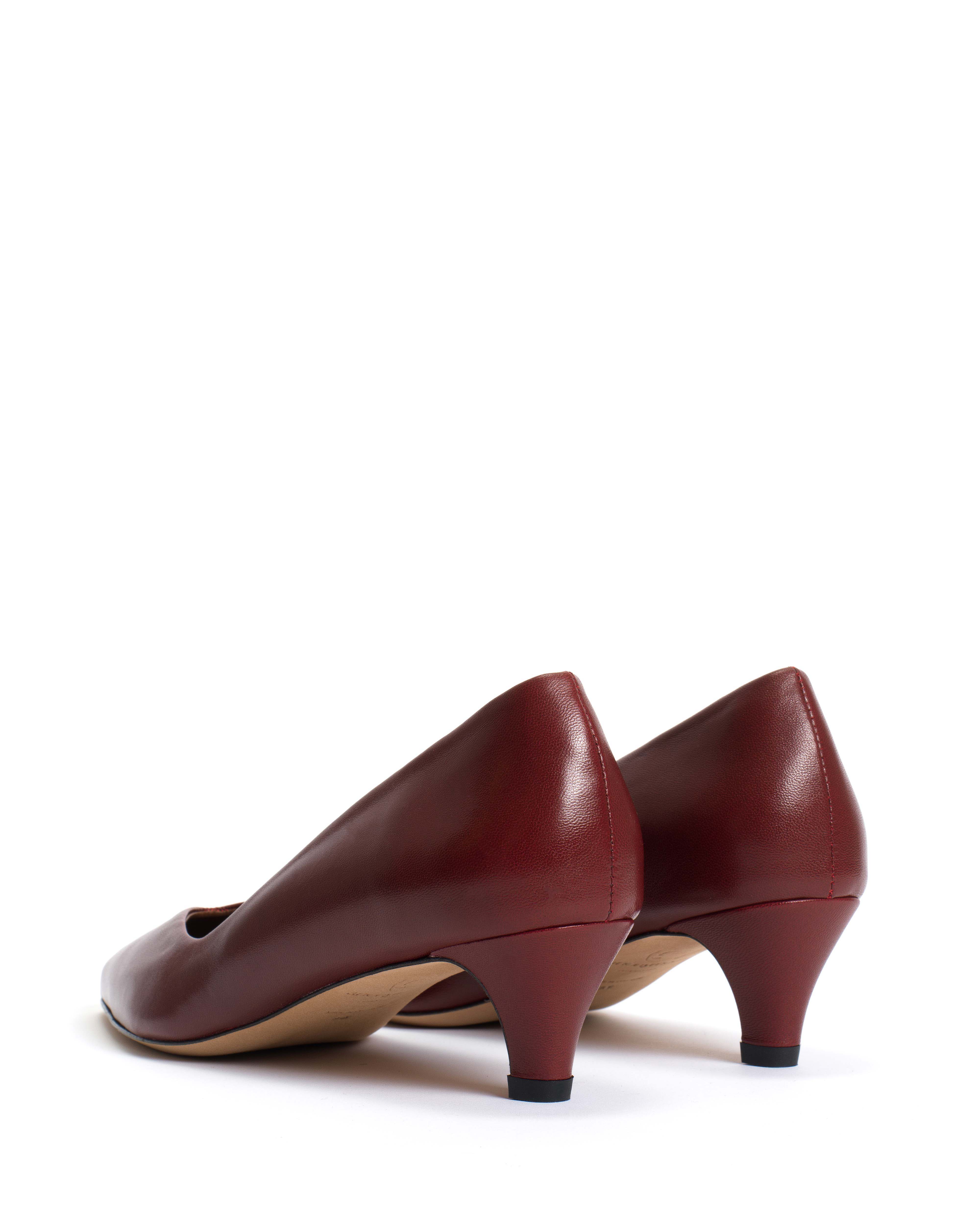Trini 40 stiletto Shiny lamb Pomegranate - Image 4