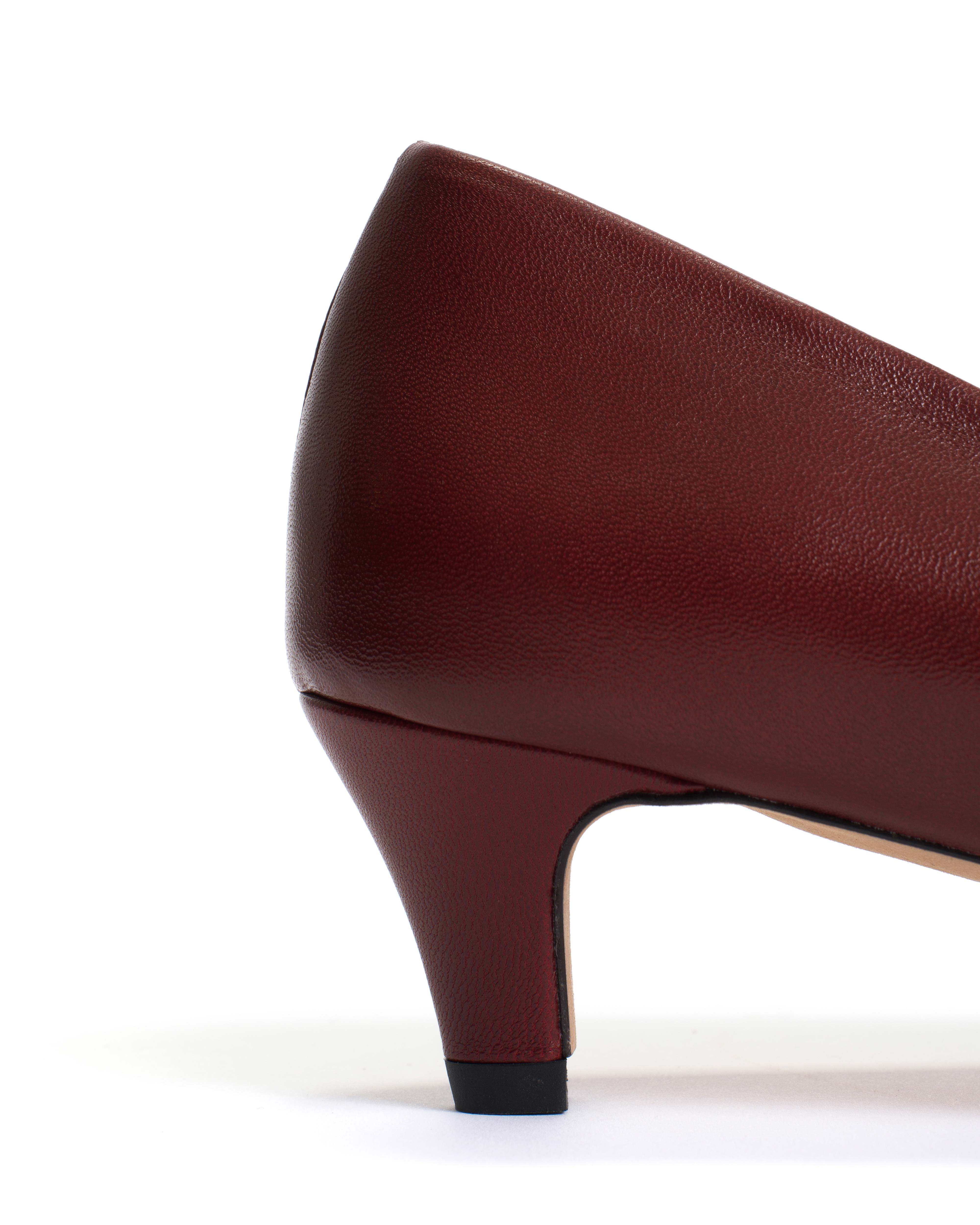 Trini 40 stiletto Shiny lamb Pomegranate - Image 7