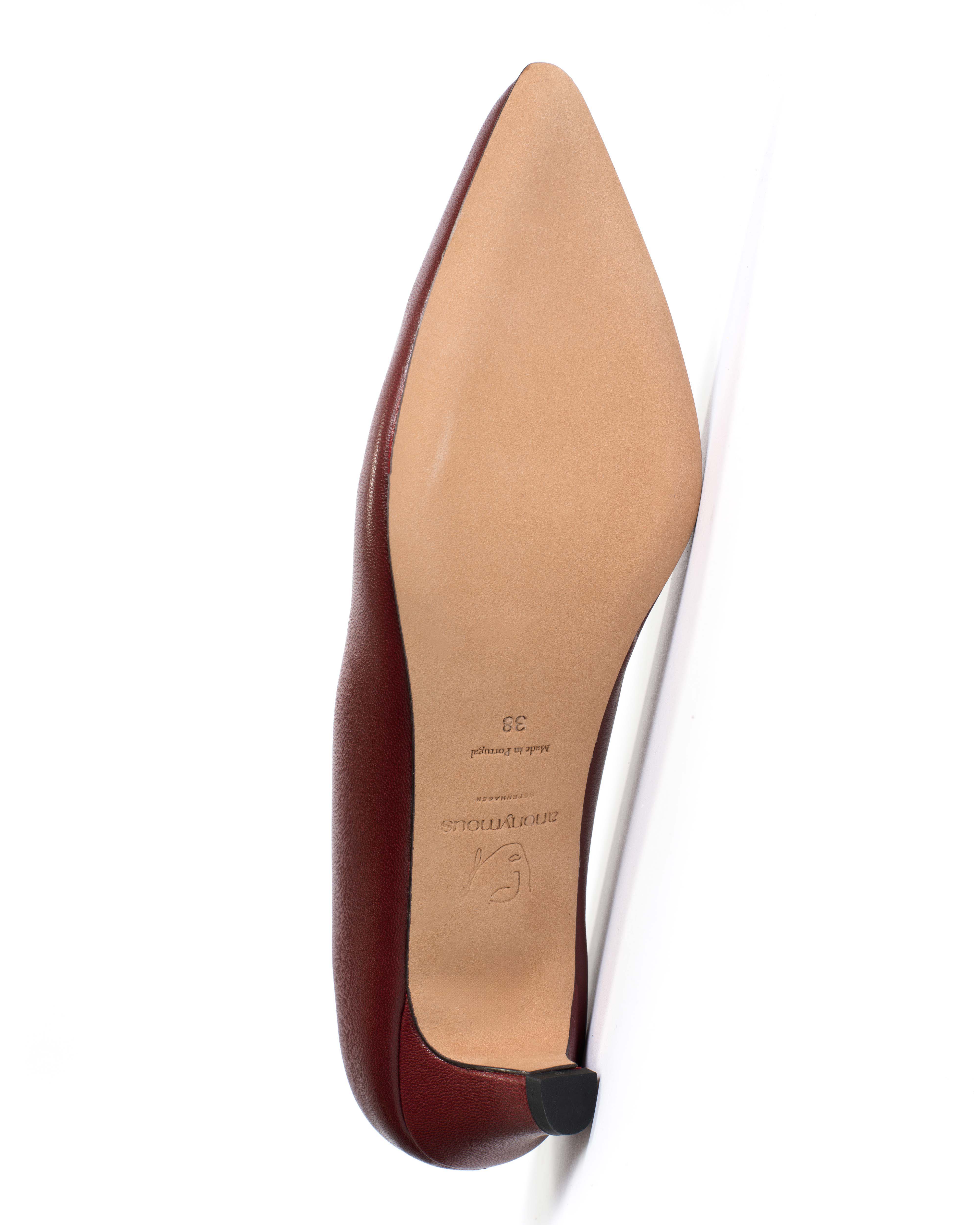 Trini 40 stiletto Shiny lamb Pomegranate - Image 8