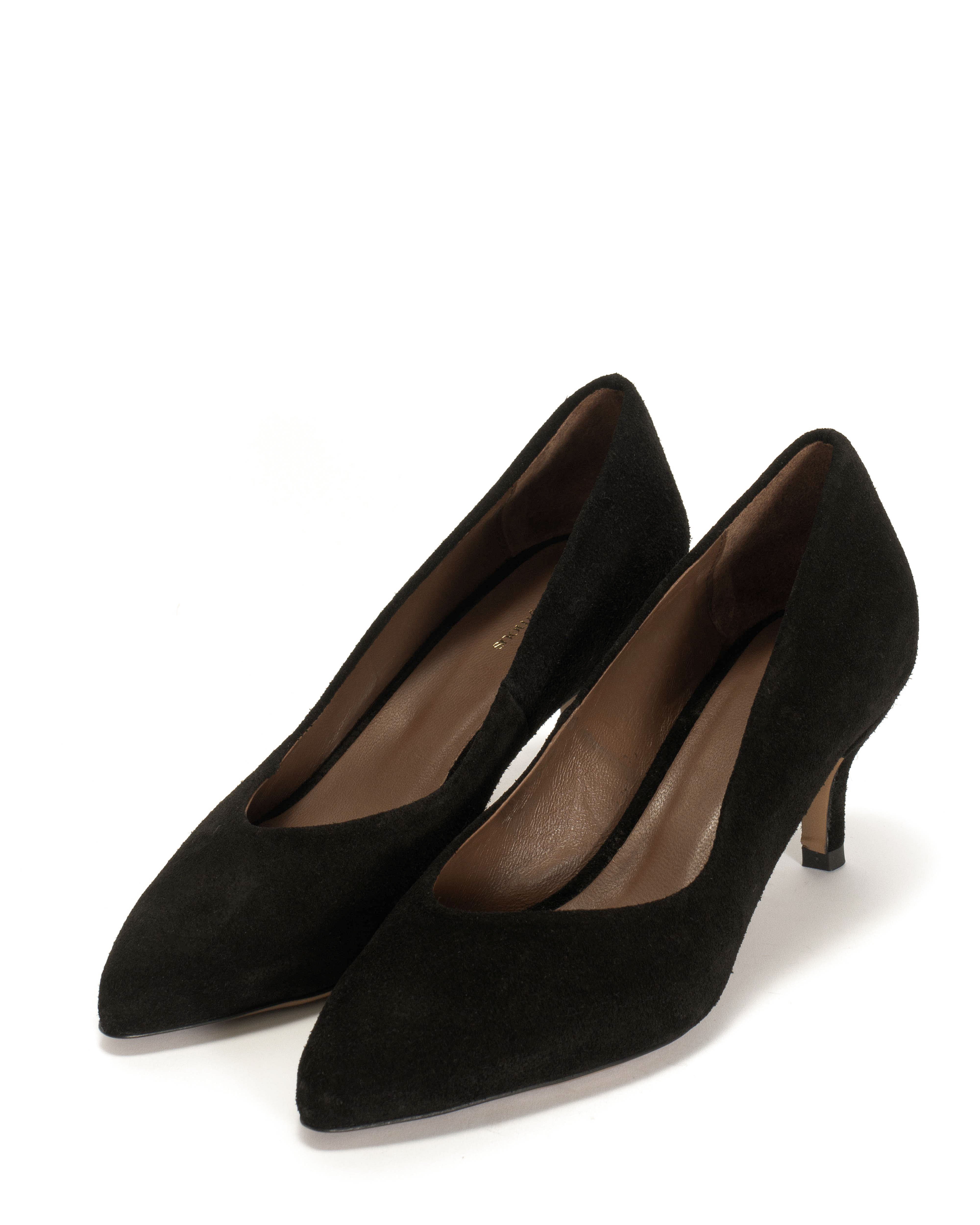 Trini 55 Calf suede Black - Image 2