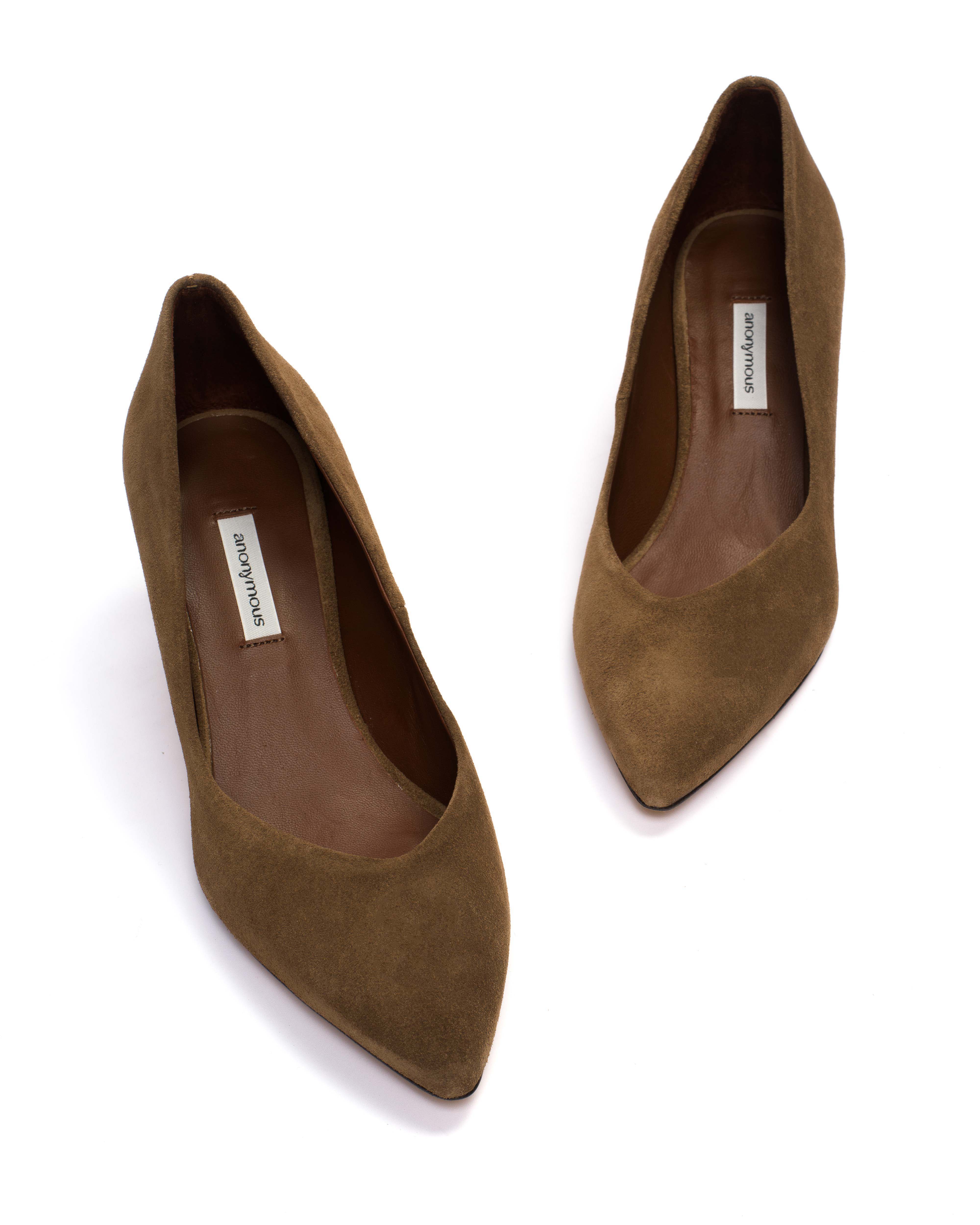 Trini 55 Calf suede Cinnamon - Image 5