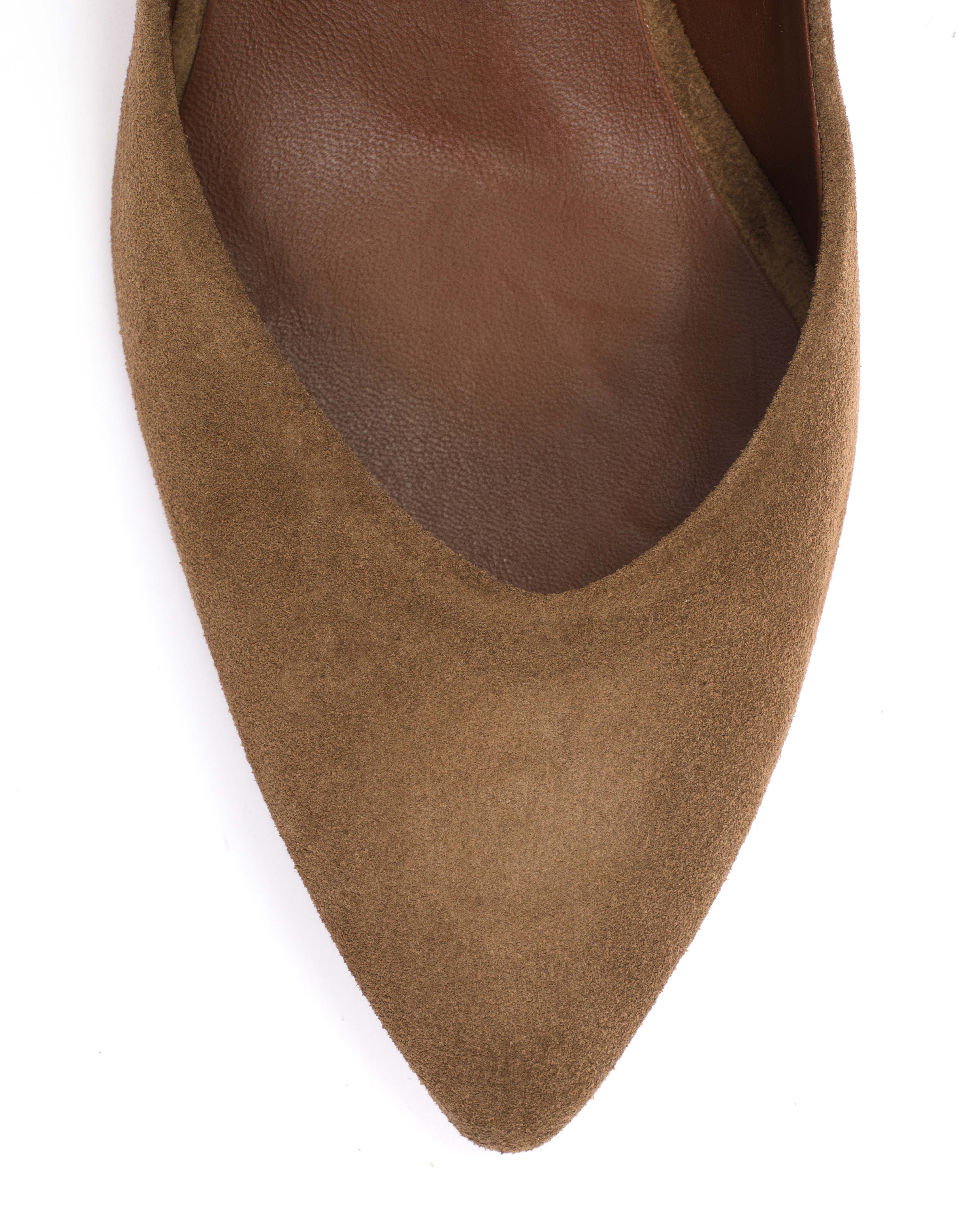 Trini 55 Calf suede Cinnamon - Image 6
