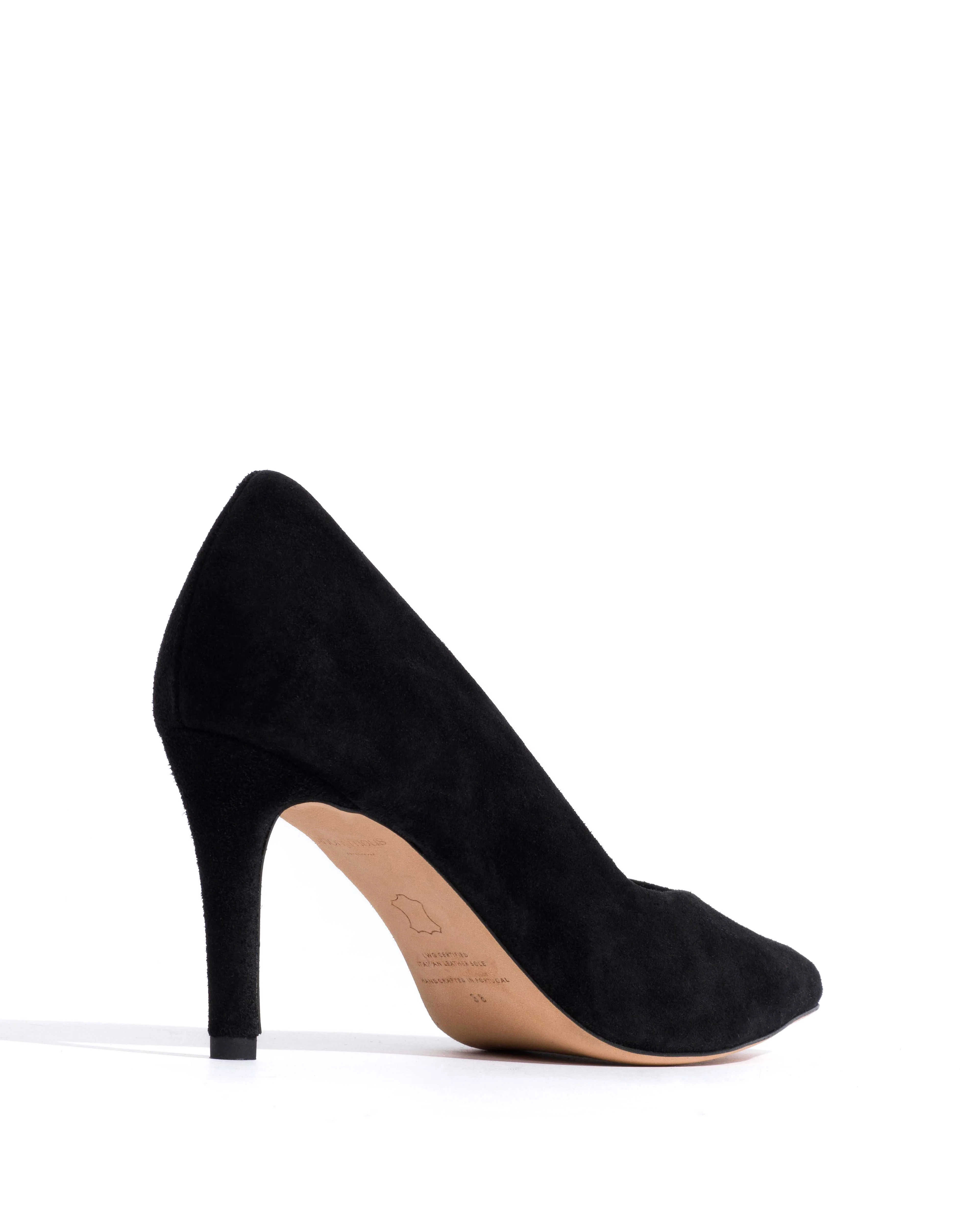Trini 75 Calf suede Black - Image 3