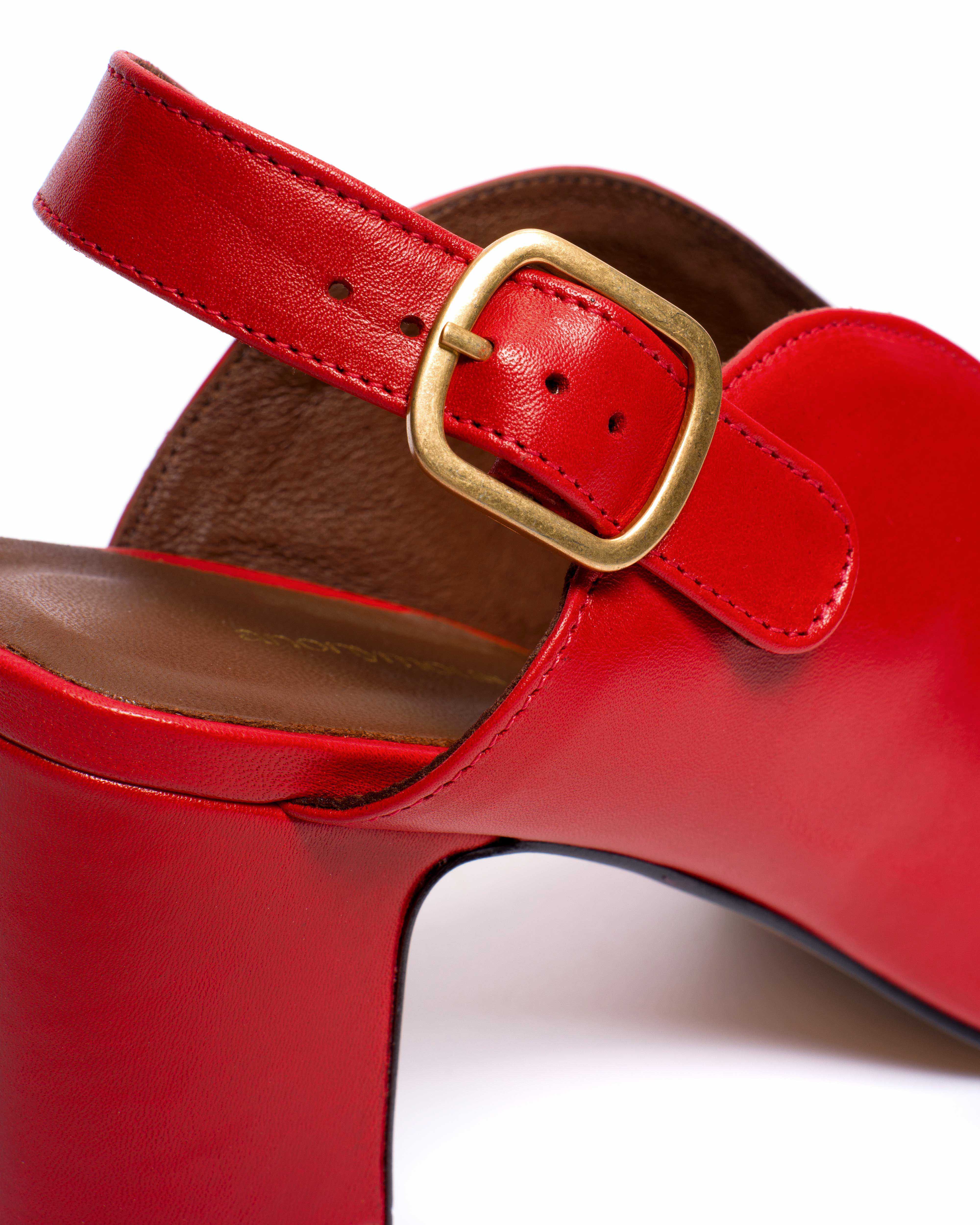 Trisia Soft calf Ruby red - Image 6
