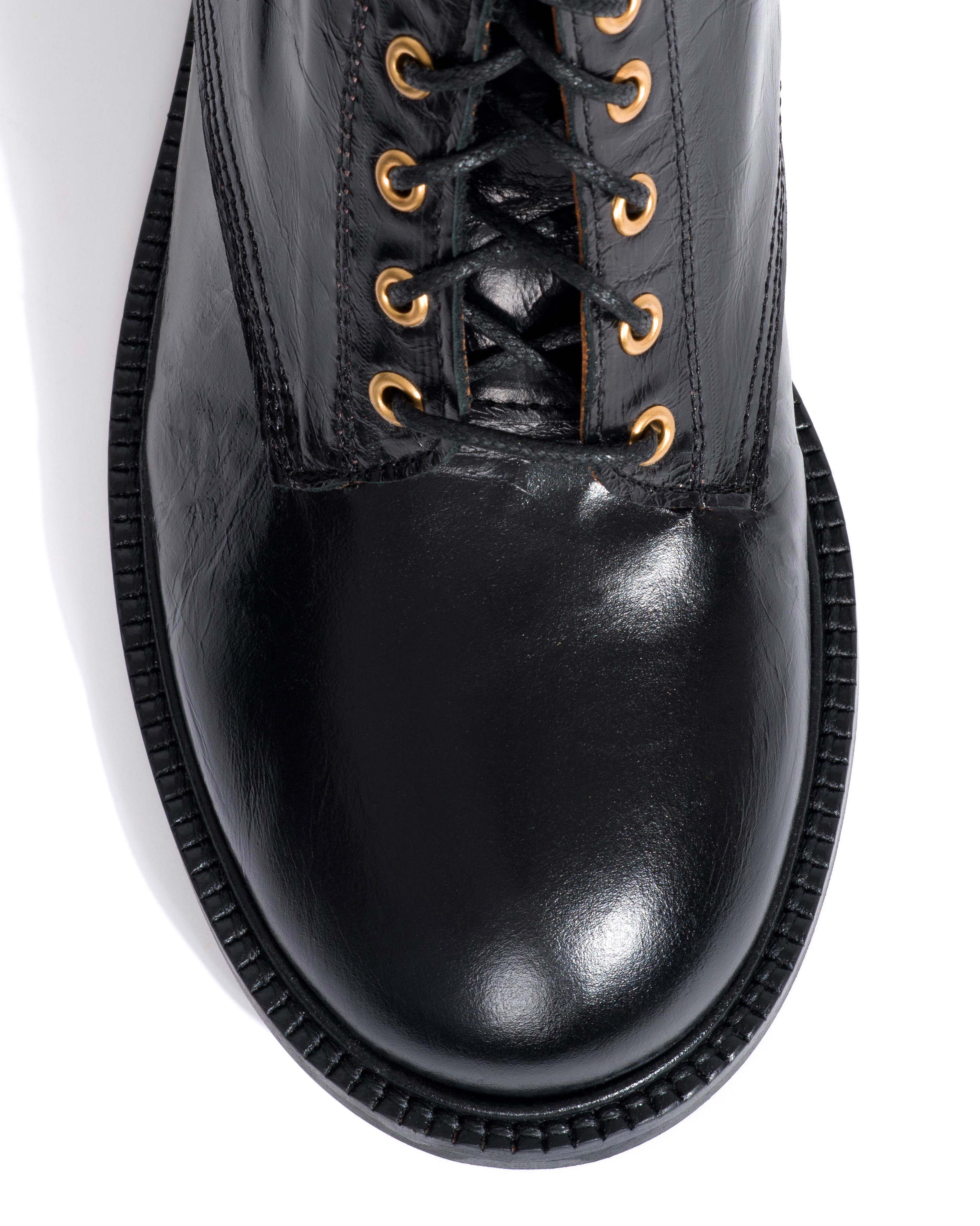 Valery Crinkled soft calf Black - Image 5