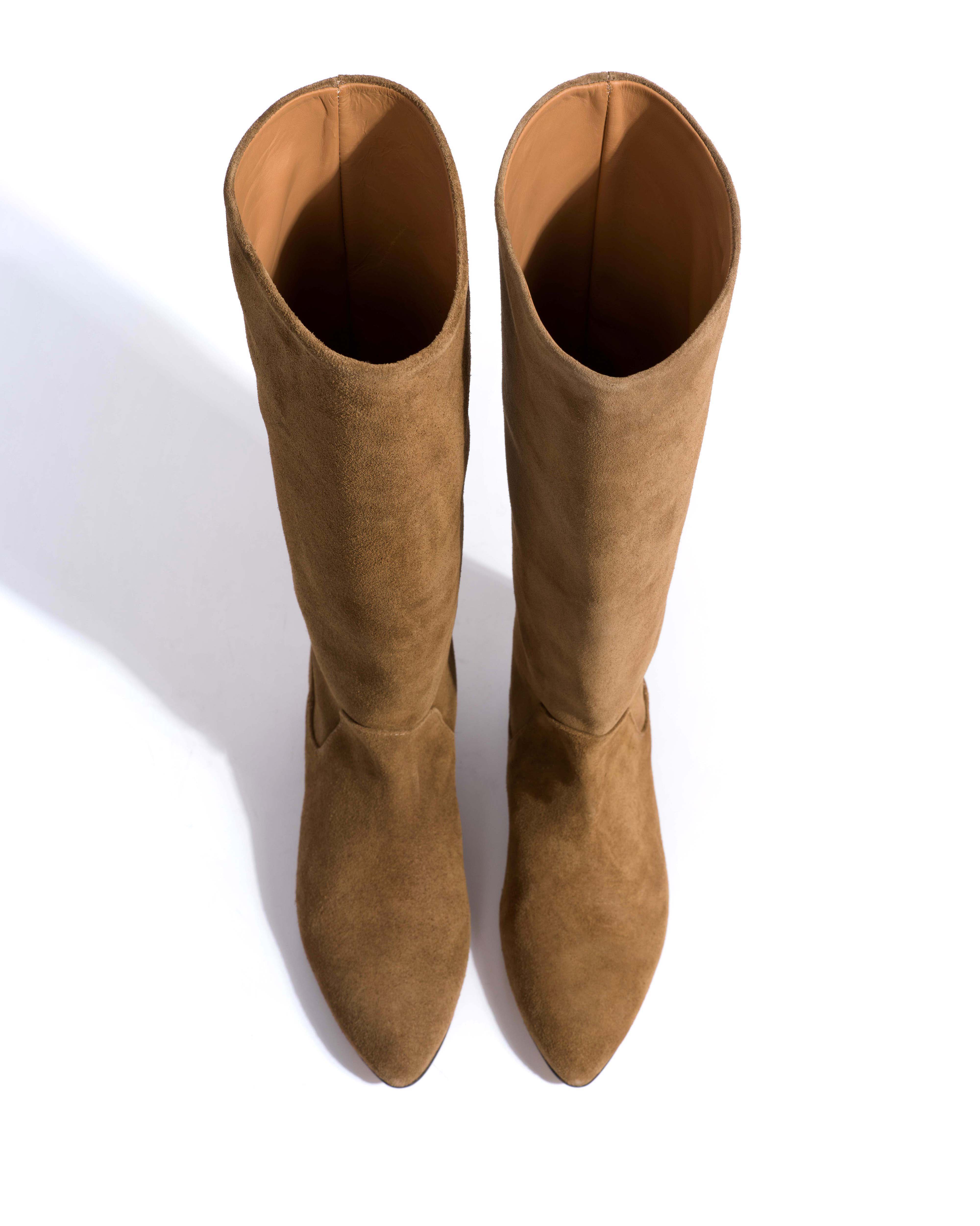 Valle 20 Calf suede Cinnamon - Image 4