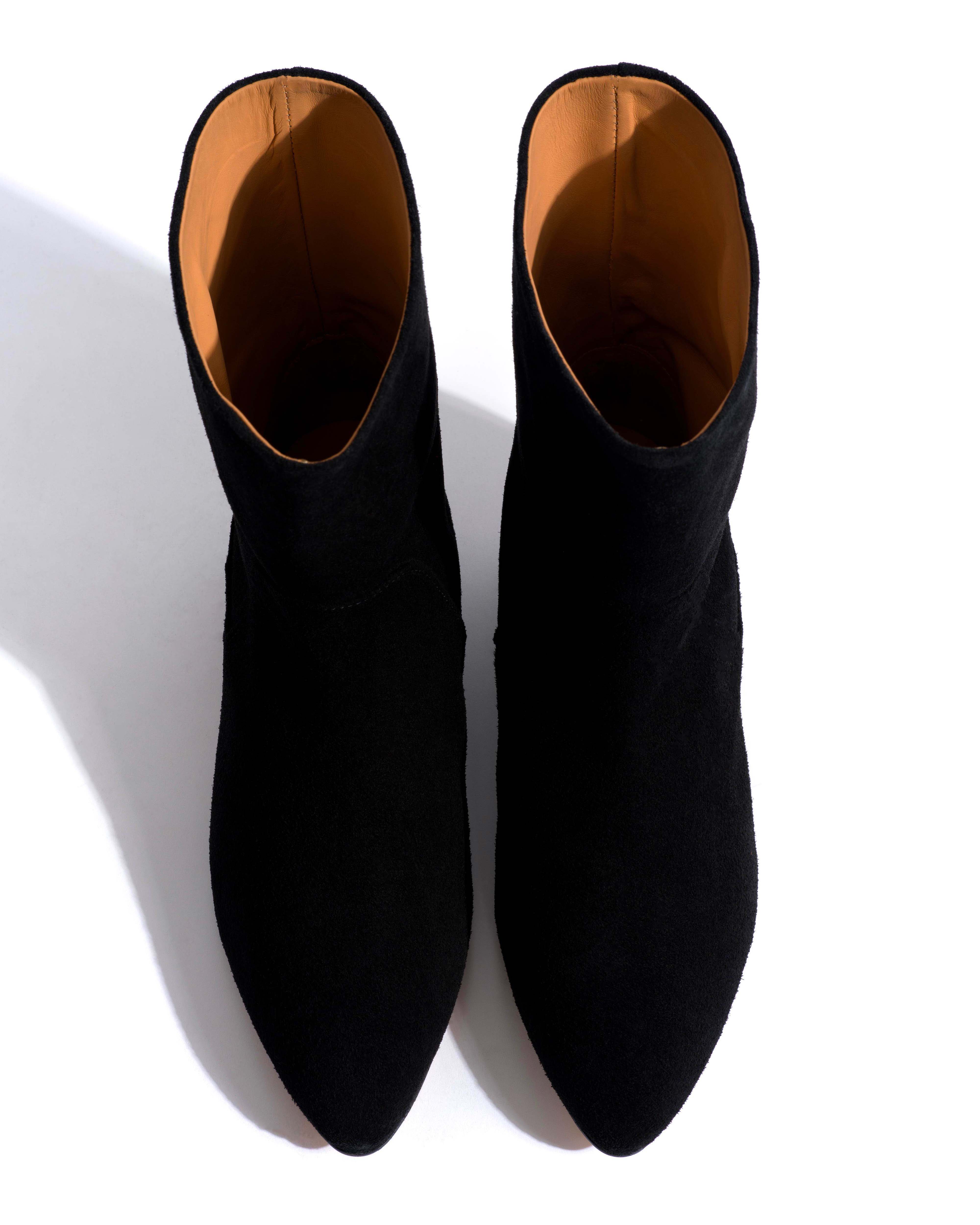 Vanni 20 Calf suede Black - Image 4