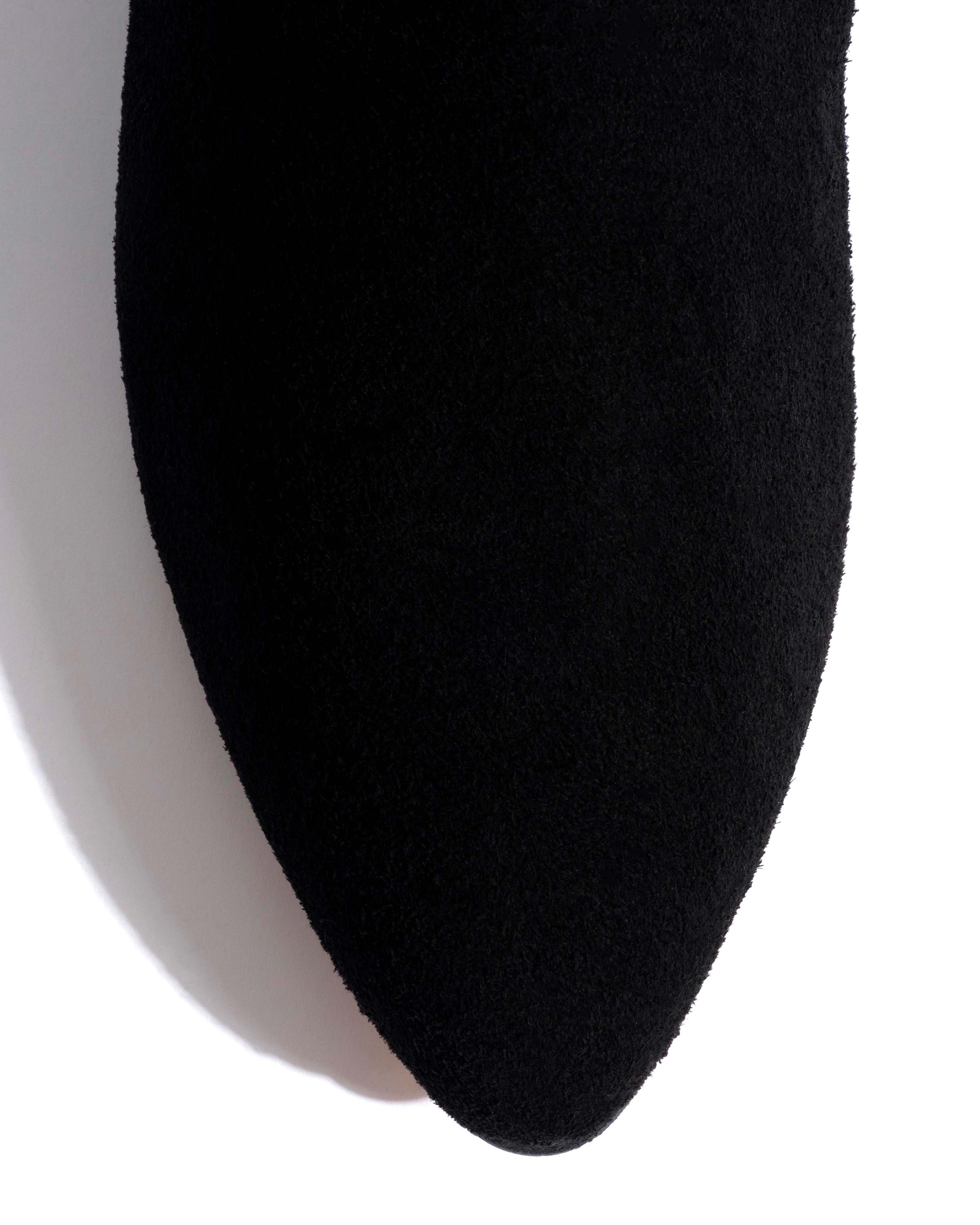 Vanni 20 Calf suede Black - Image 5