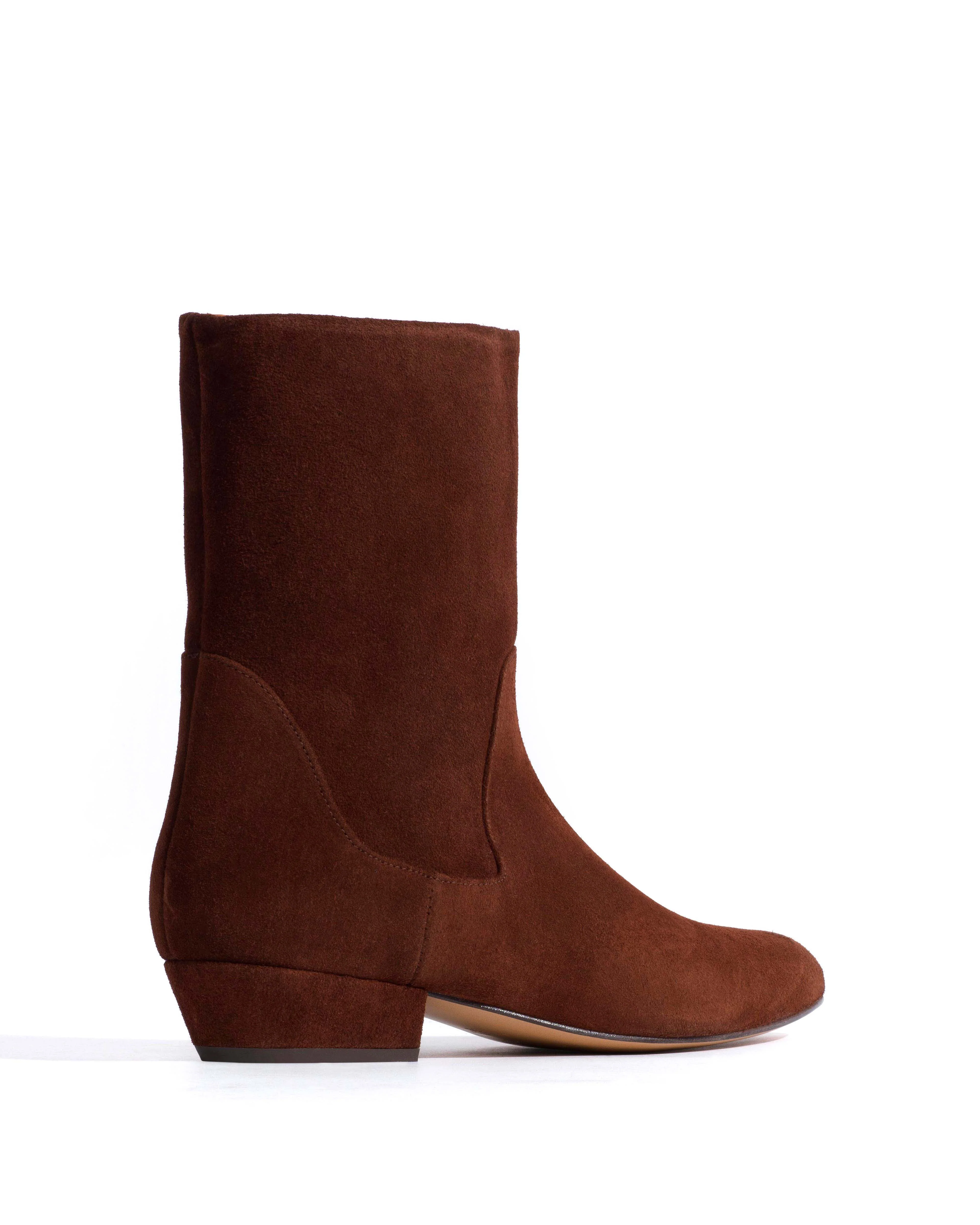Vanni 20 Calf suede Chocolate - Image 3