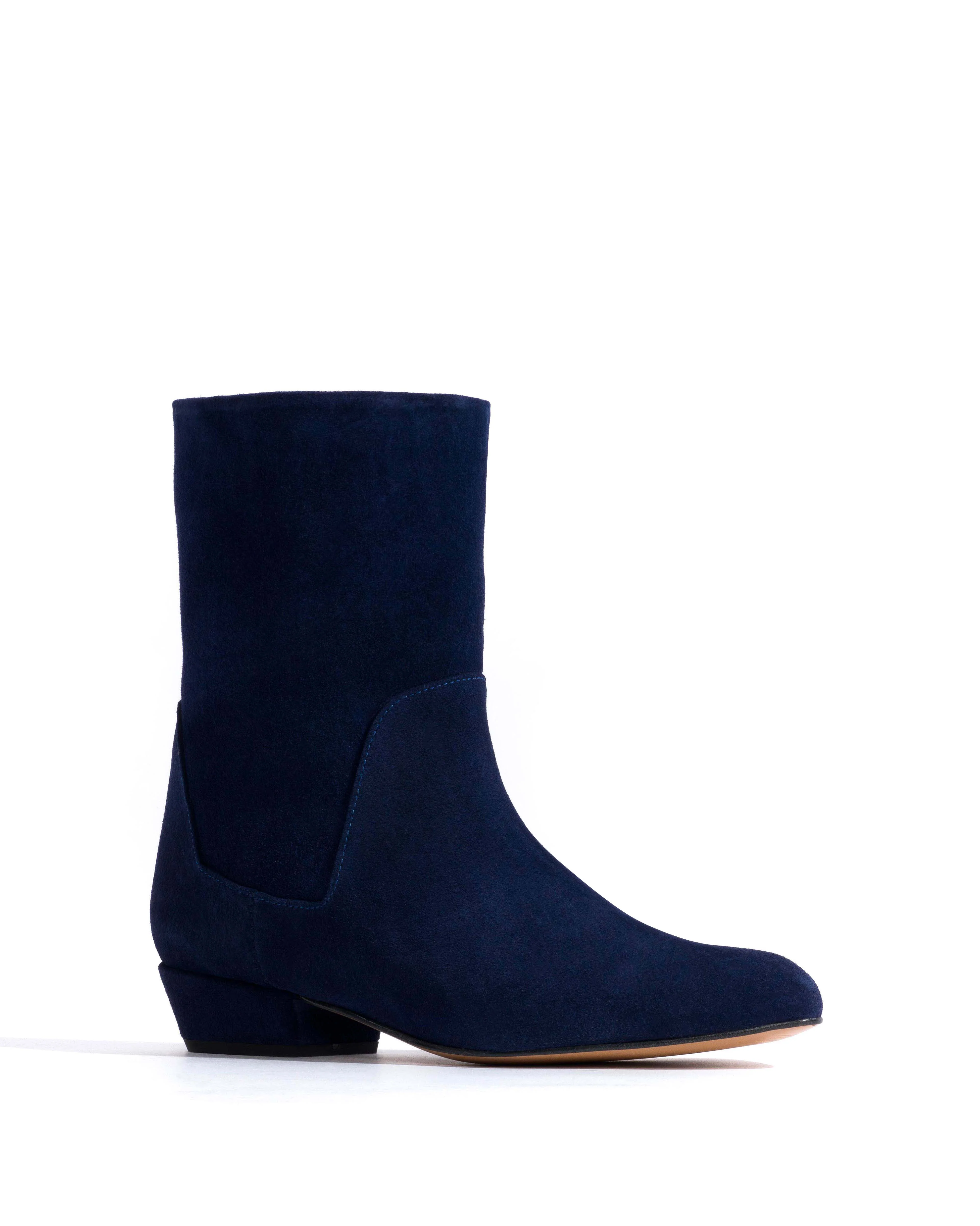 Vanni 20 Calf suede Ink blue - Image 2