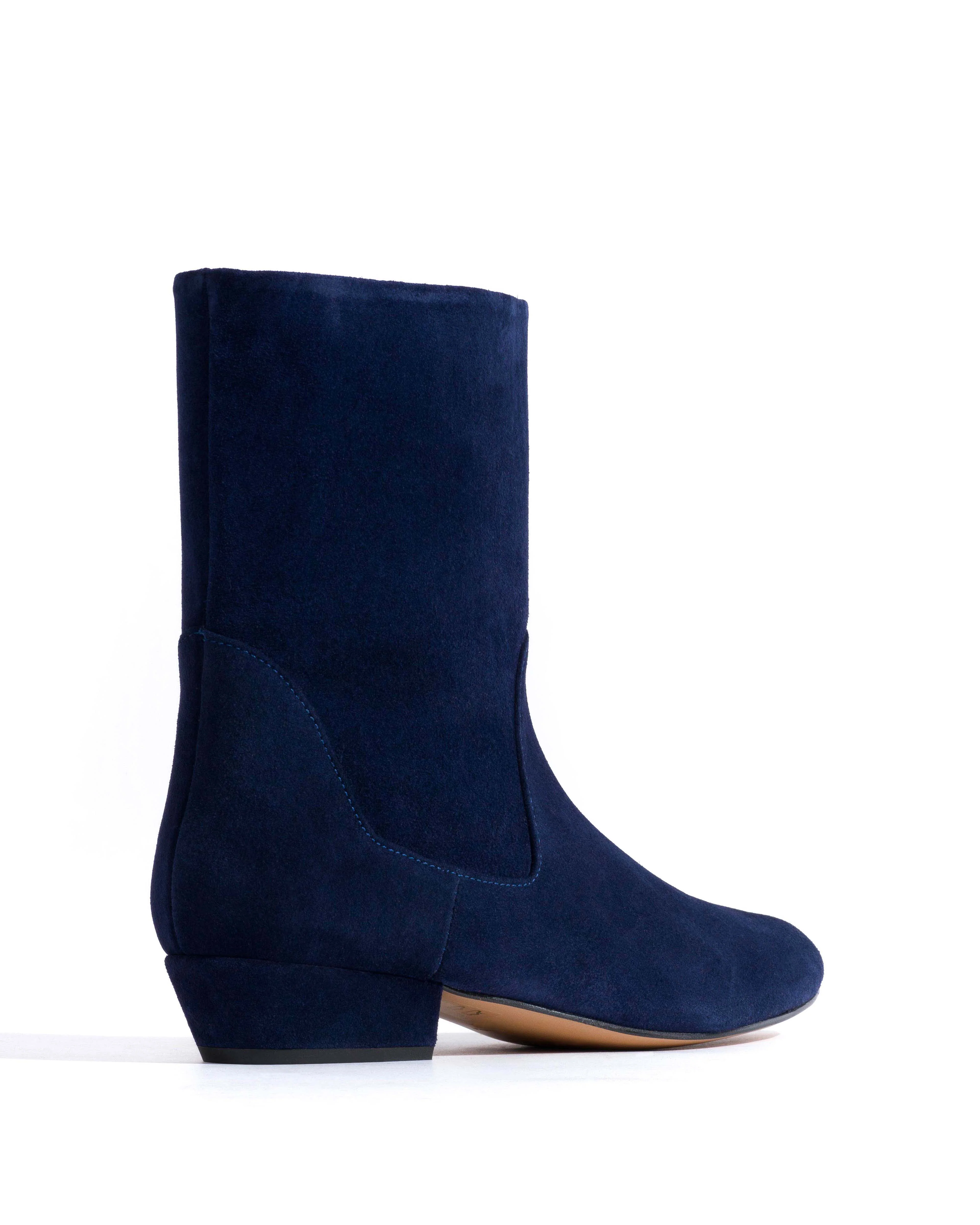 Vanni 20 Calf suede Ink blue - Image 3