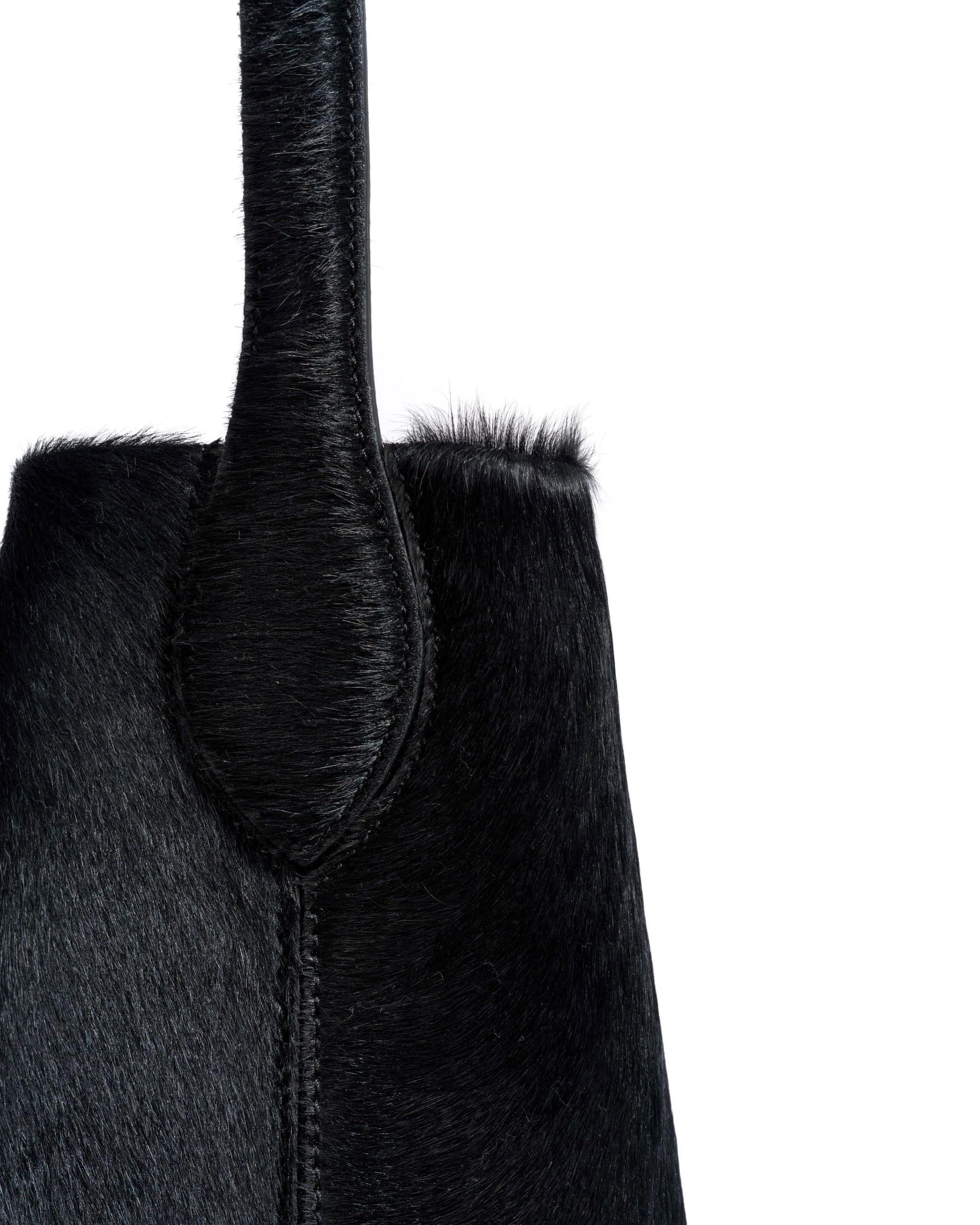 Versa everyday bag Calf hair Black - Image 6
