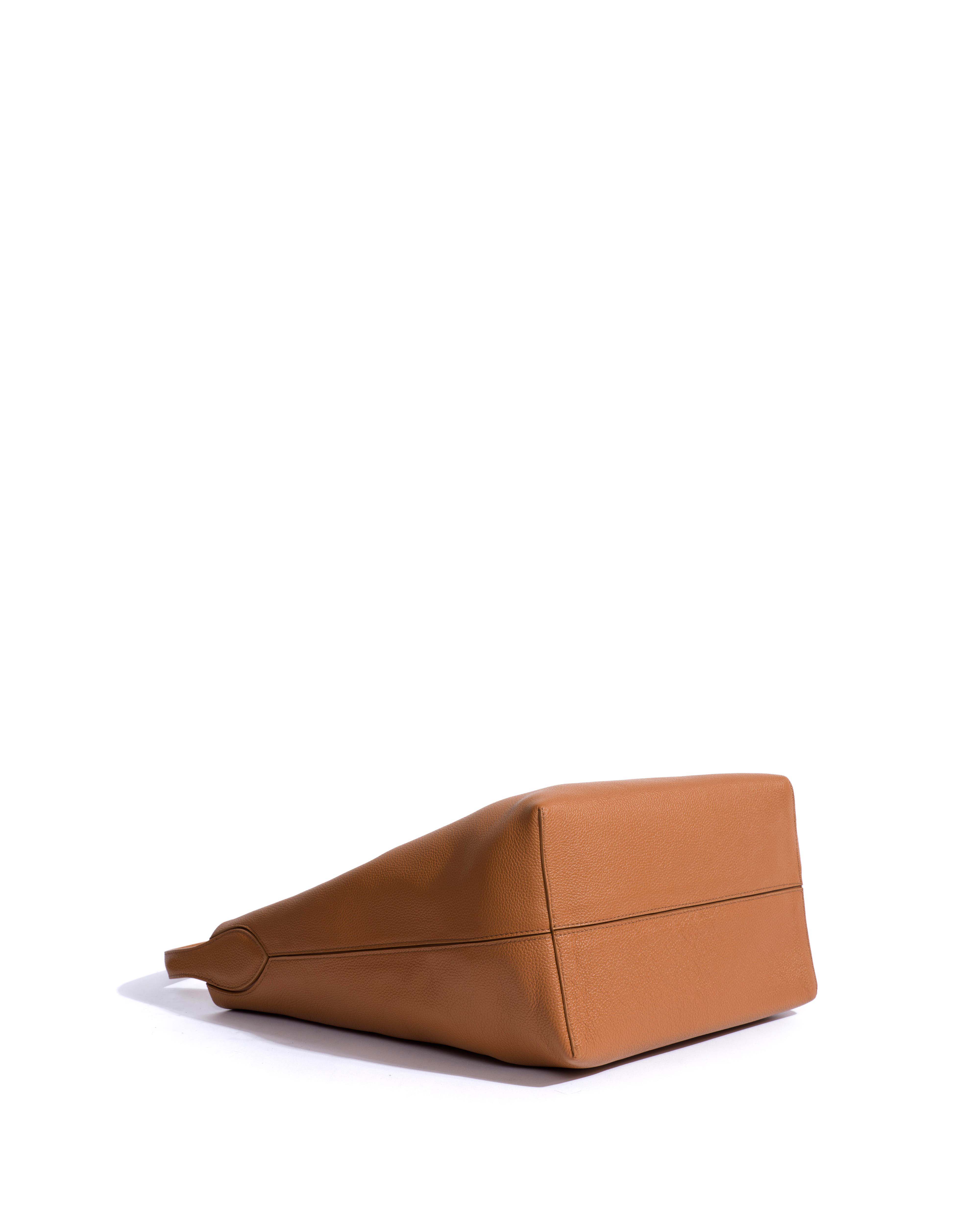 Versa everyday bag Pebbled soft calf Camel - Image 4