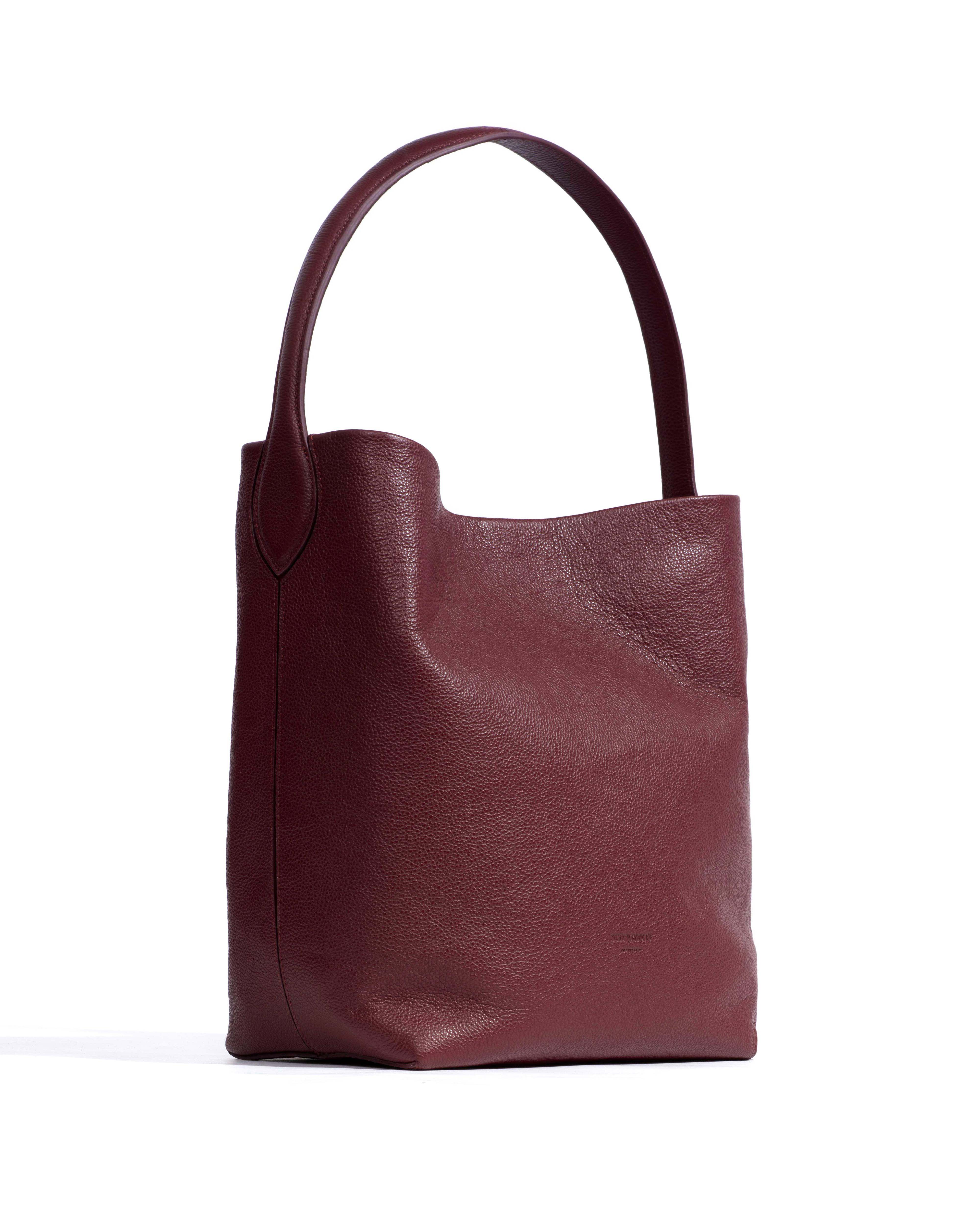 Versa everyday bag Pebbled soft calf Pomegranate - Image 2