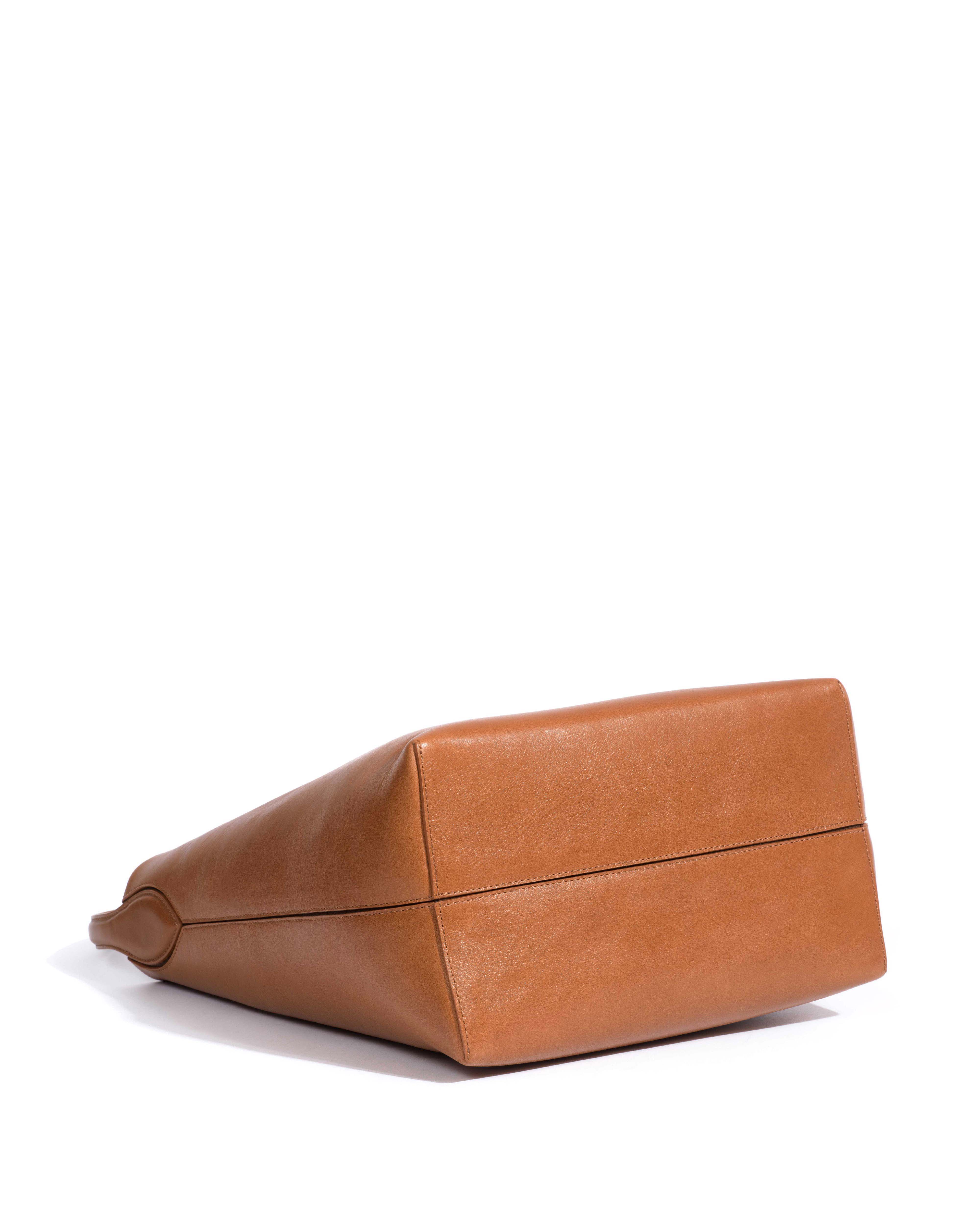 Versa everyday bag Vegetal soft calf Cinnamon - Image 4