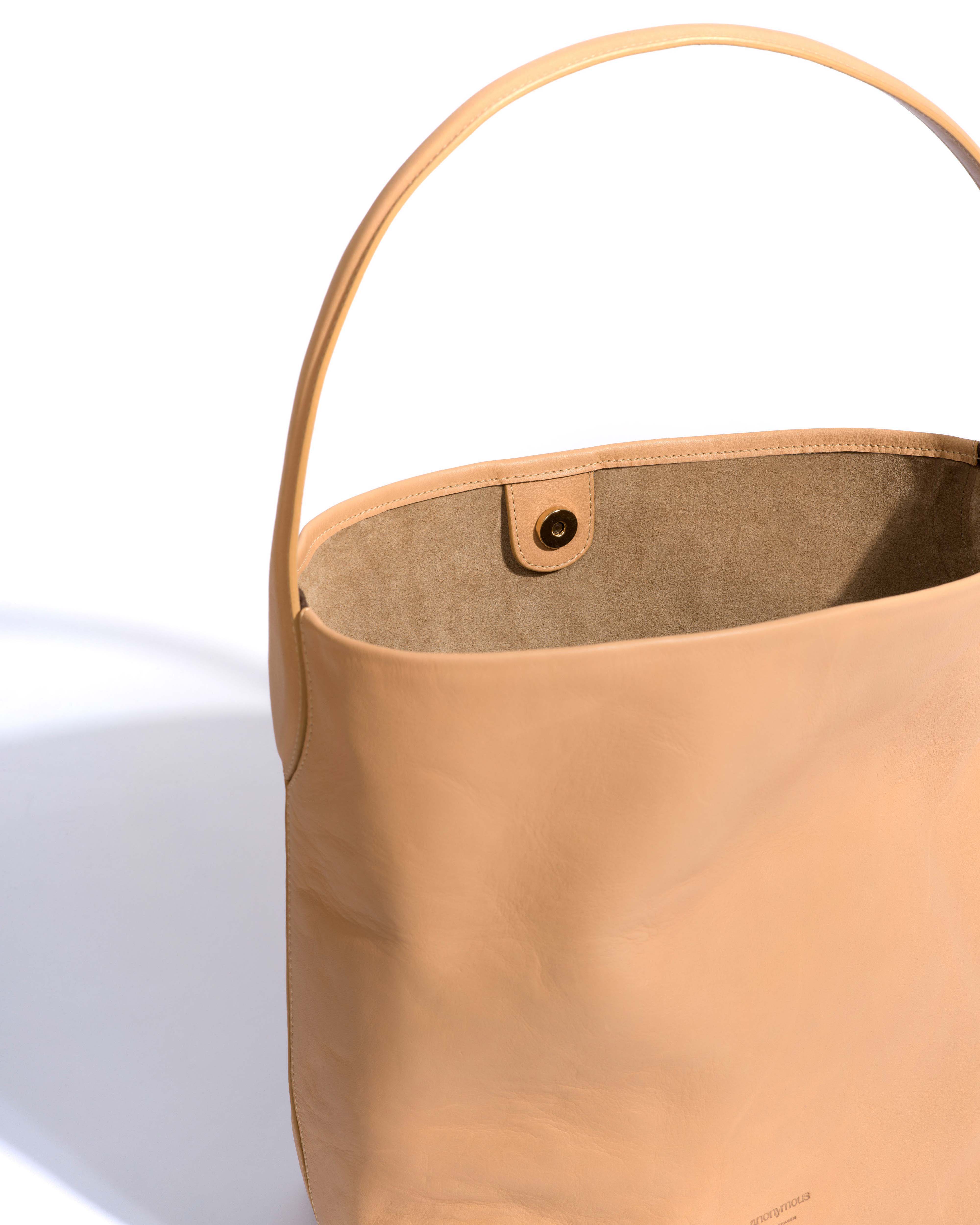 Versa everyday bag Vegetal soft calf Natural tan - Image 5