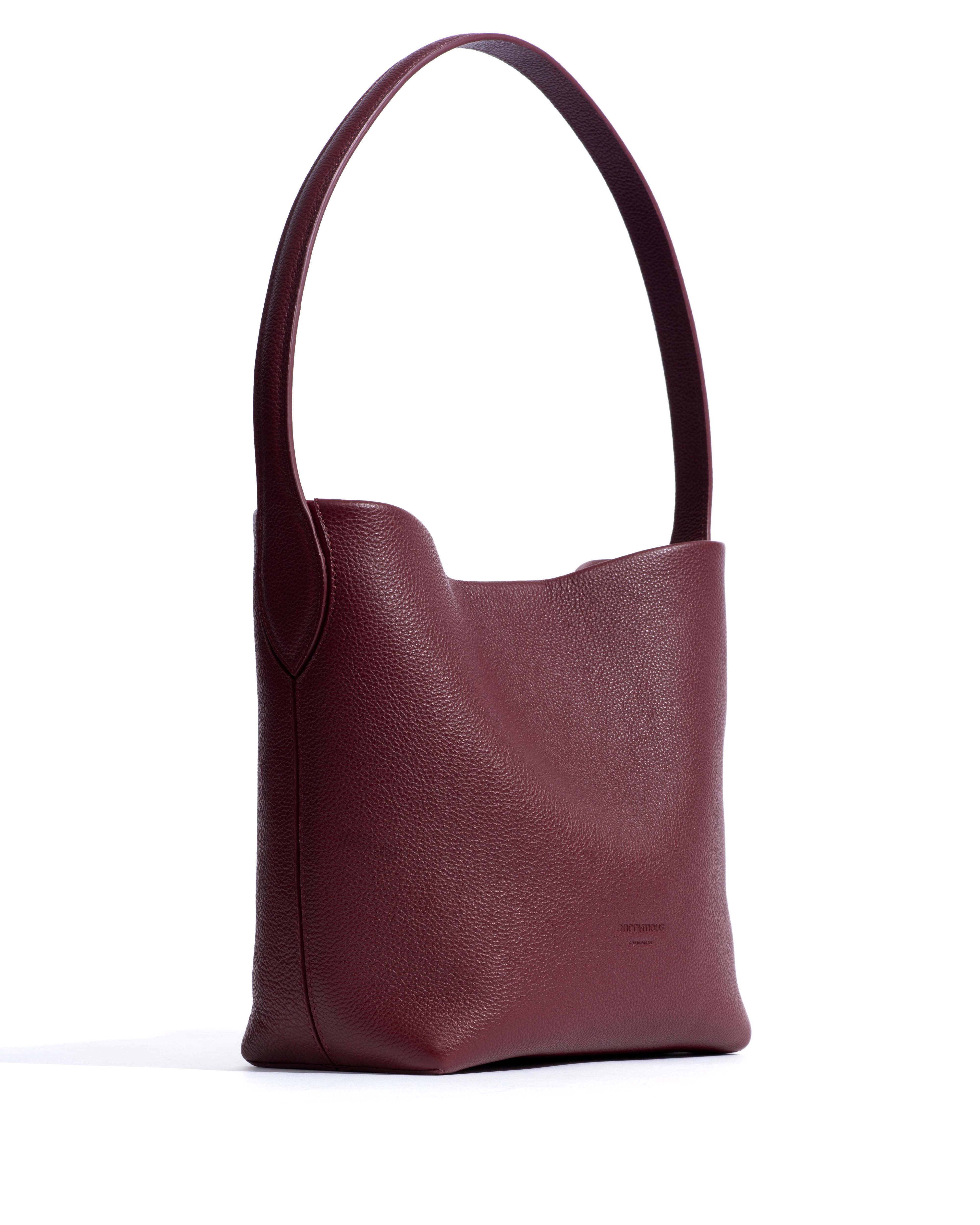 Versa petite bag Pebbled soft calf Pomegranate - Image 2