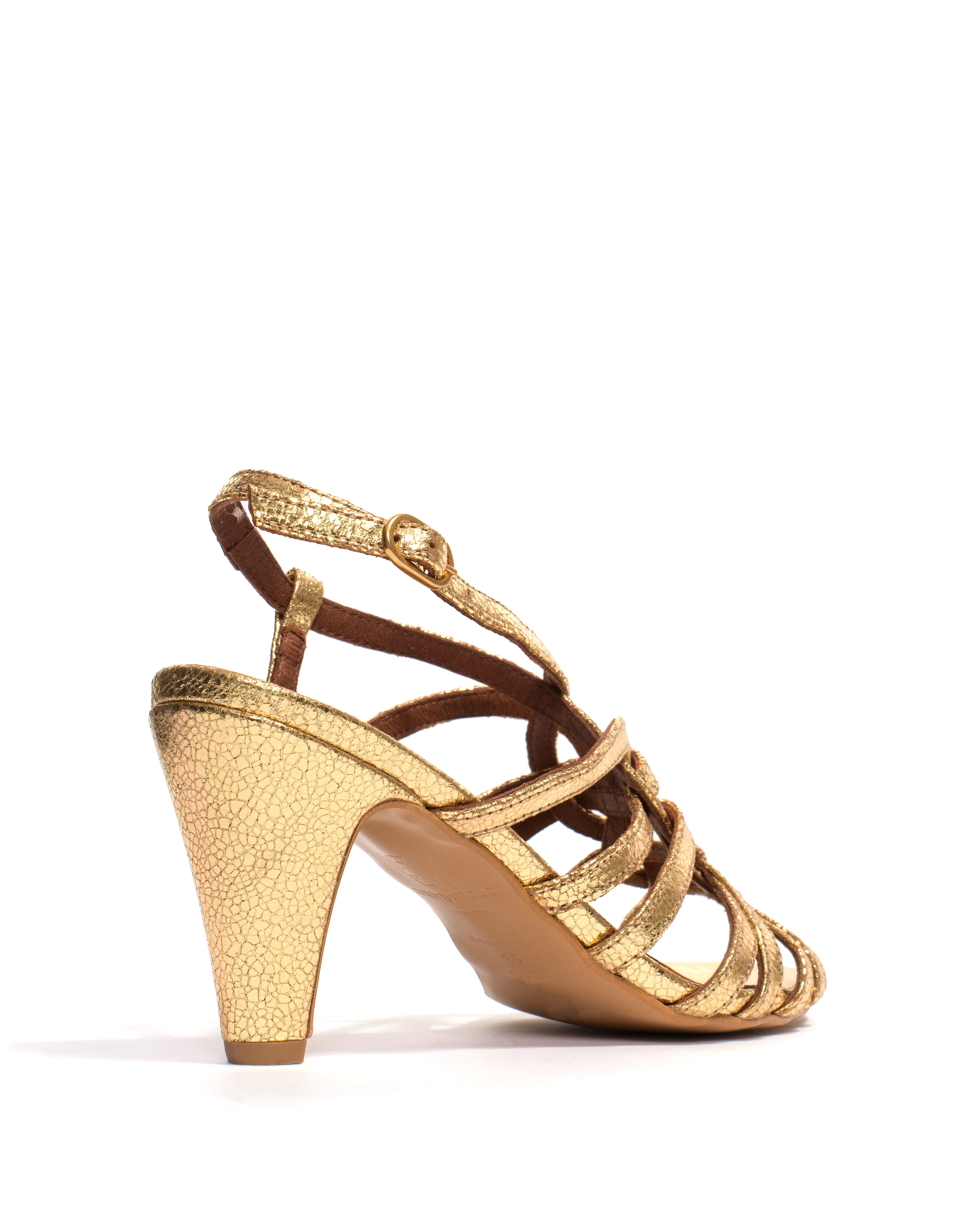 Vickey 75 Crackled metallic goat Gold - Image 3