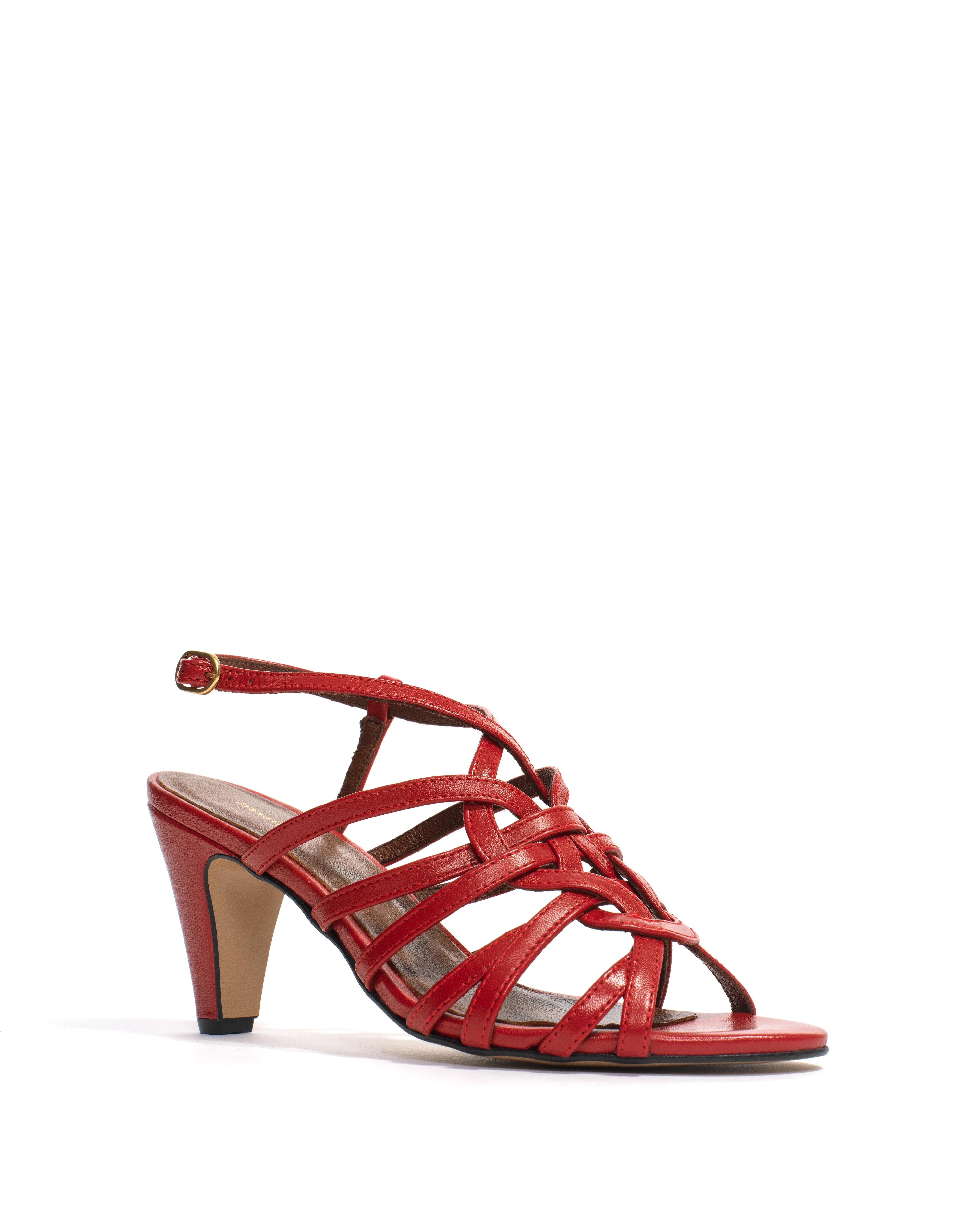 Vickey 75 Shiny lamb Ruby red - Image 2