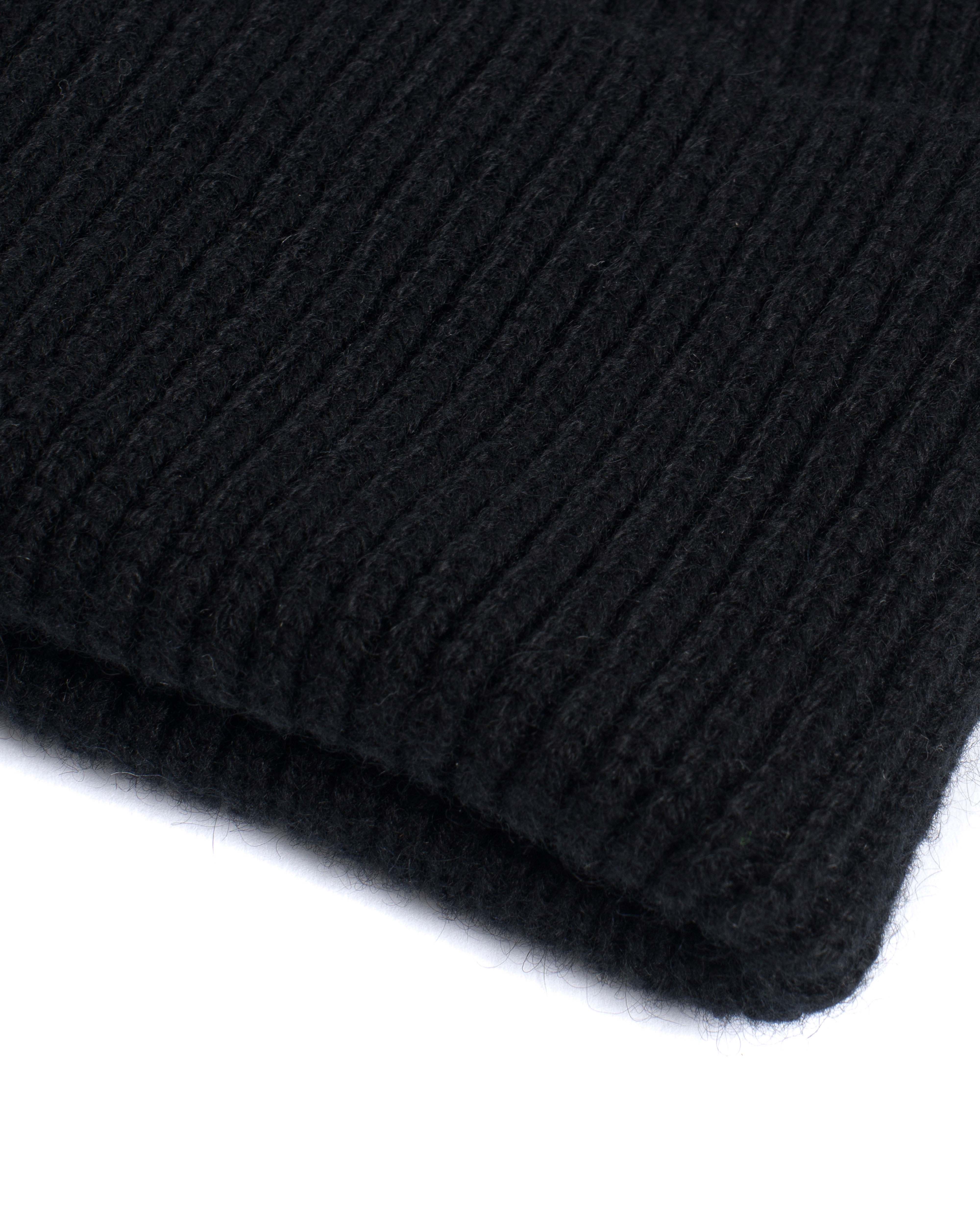 Vinni beanie 100% cashmere Black - Image 3