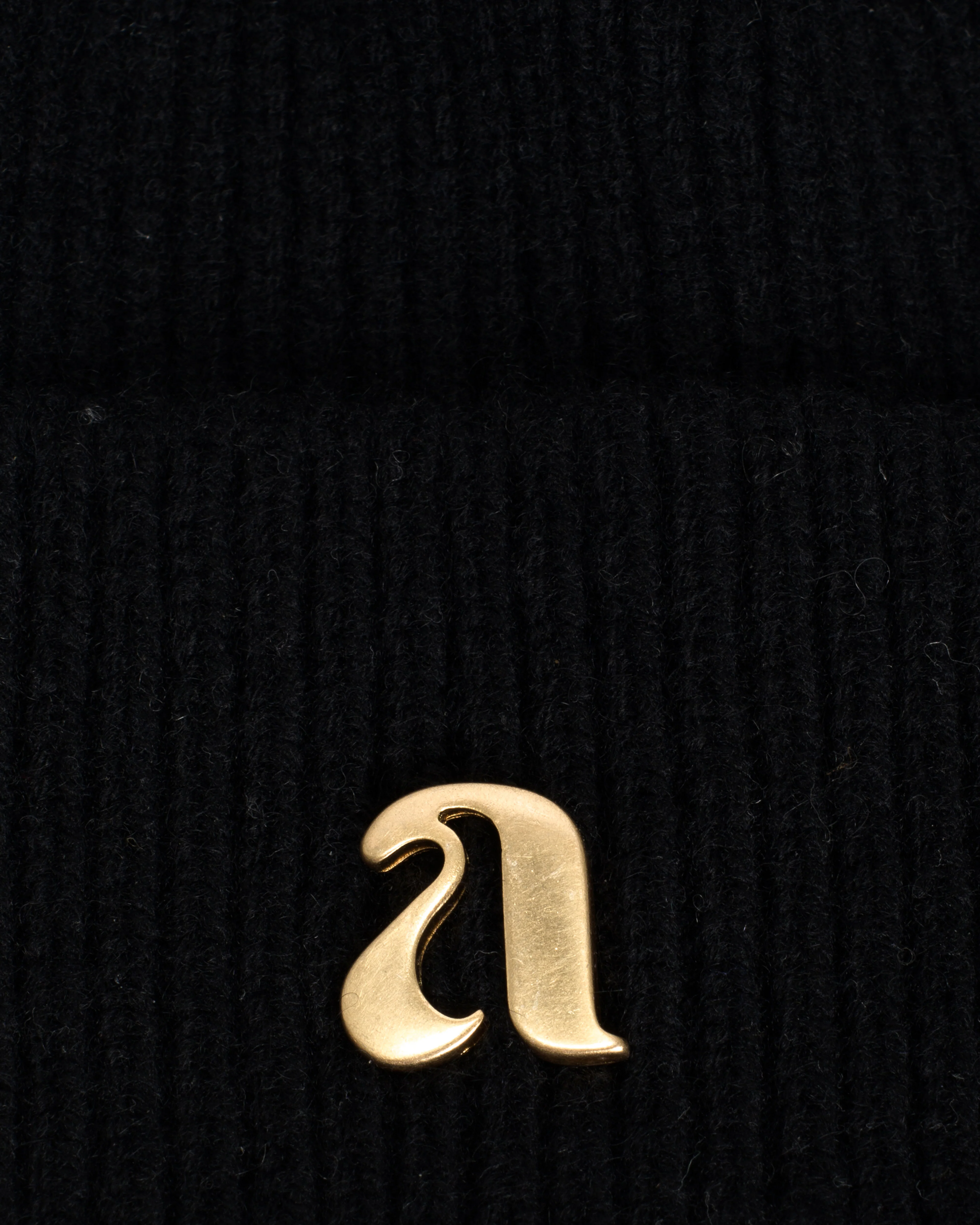 Vinni beanie 100% cashmere Black - Image 5