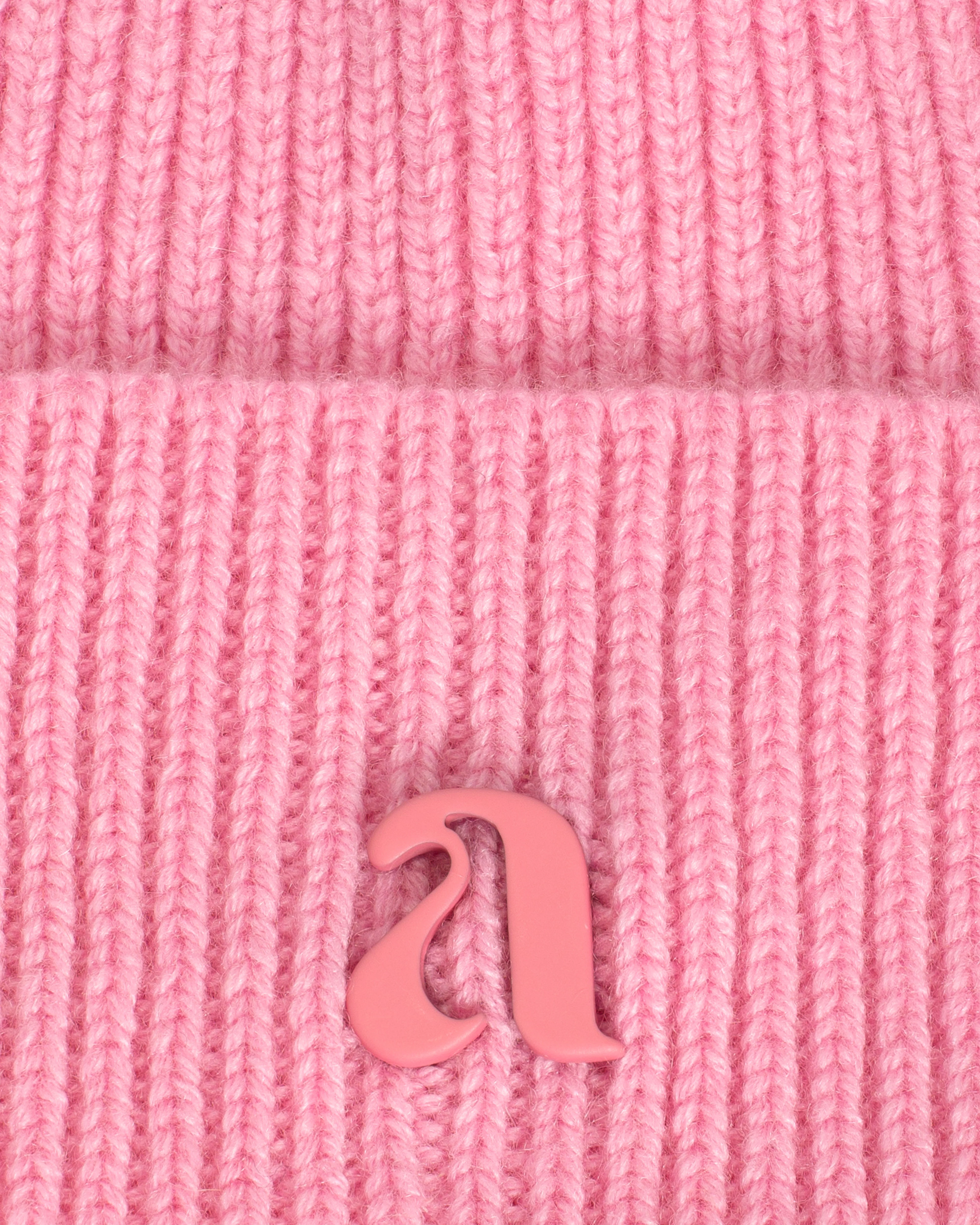 Vinni beanie 100% cashmere Blush pink - Image 5