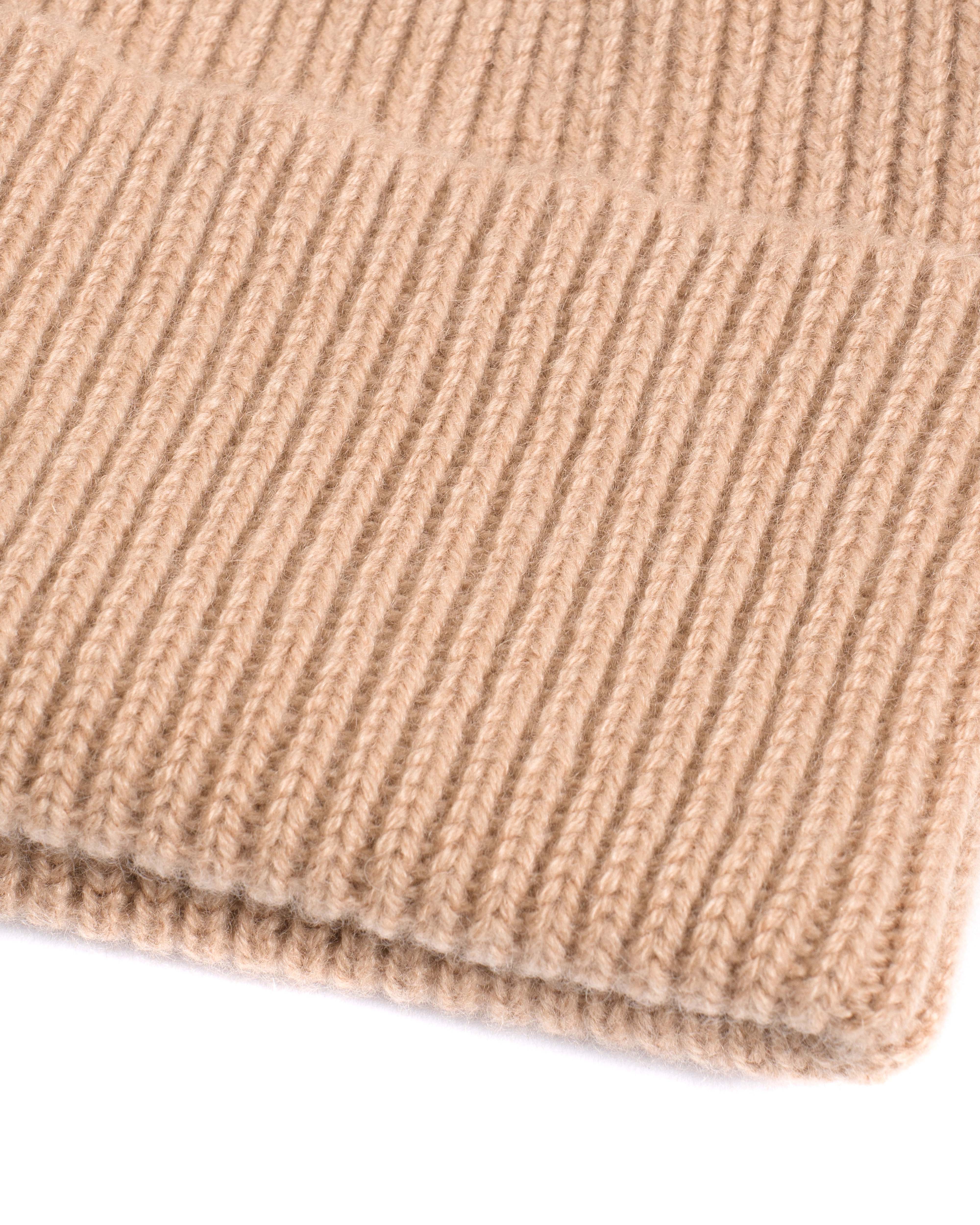 Vinni beanie 100% cashmere Caramel - Image 3