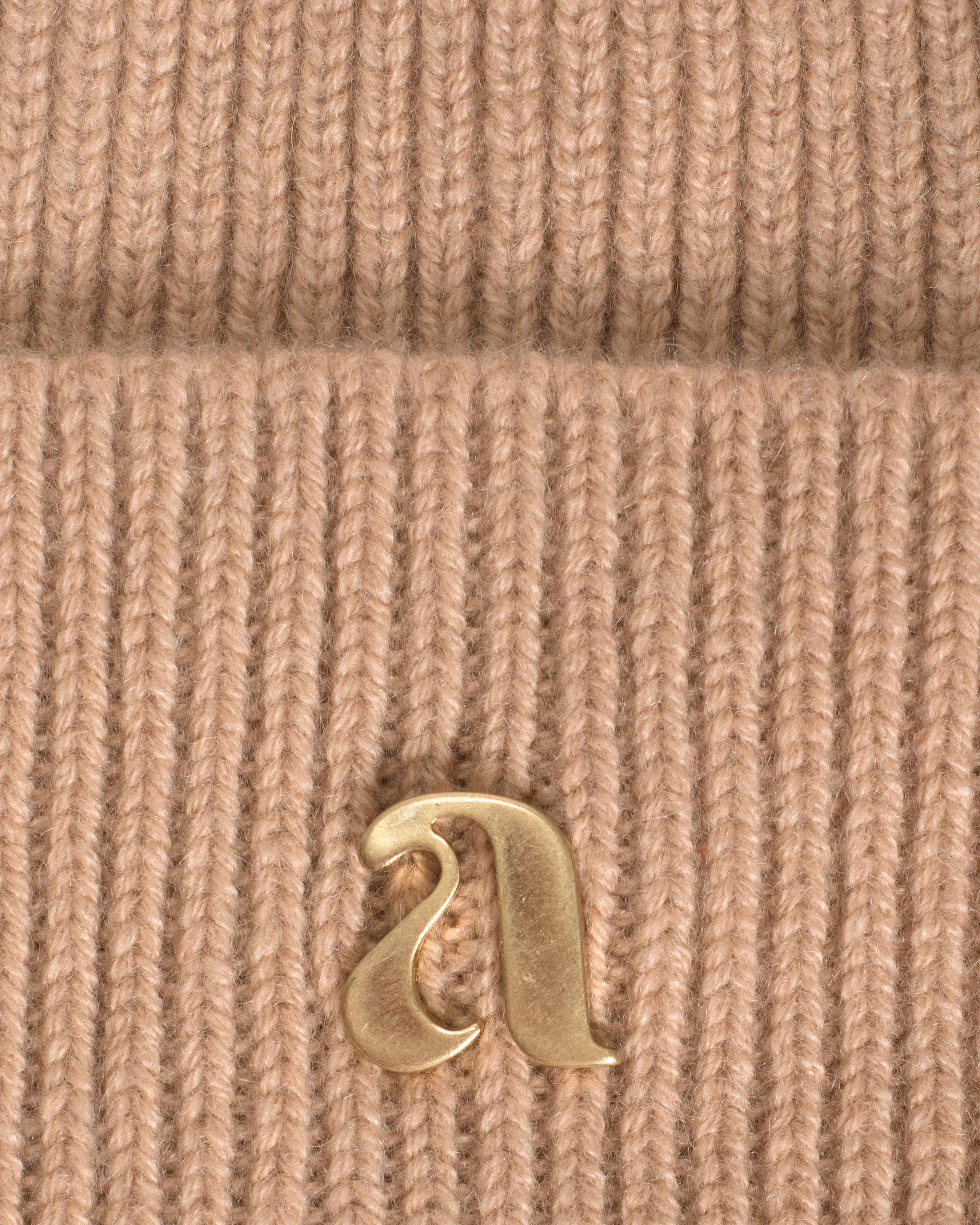 Vinni beanie 100% cashmere Caramel - Image 5
