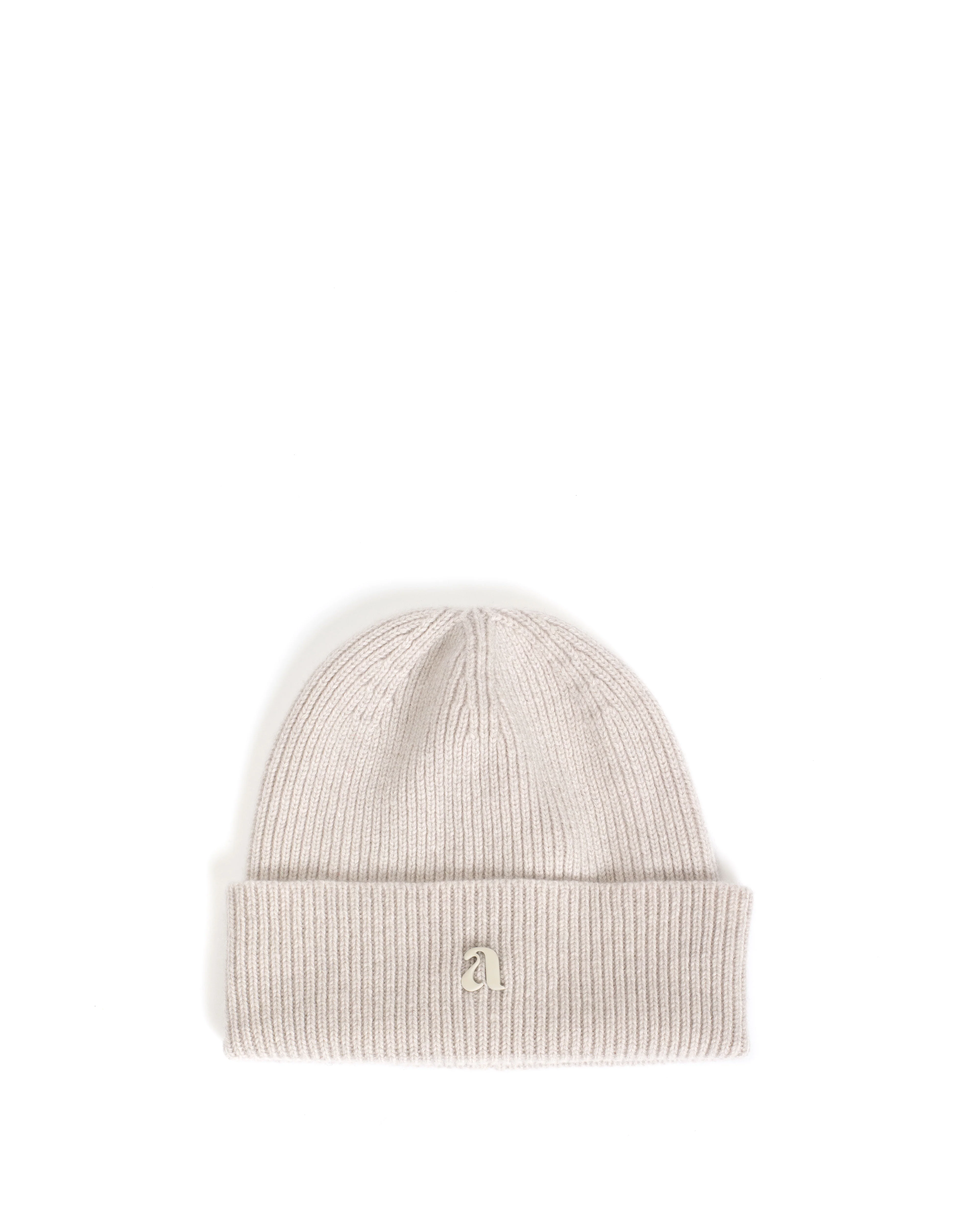Vinni beanie 100% cashmere Ivory - Image 2