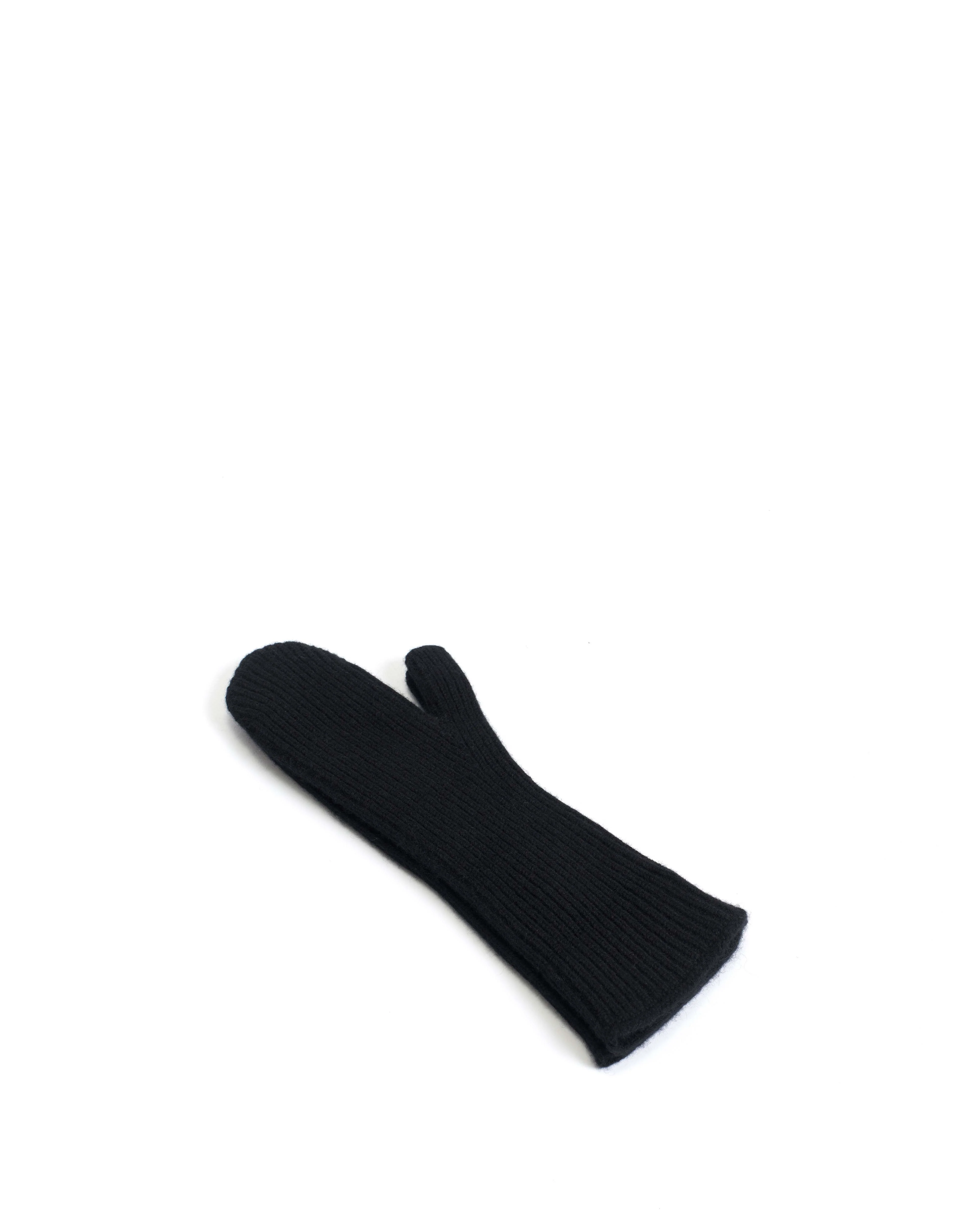 Vinni mitten 100% cashmere Black - Image 3