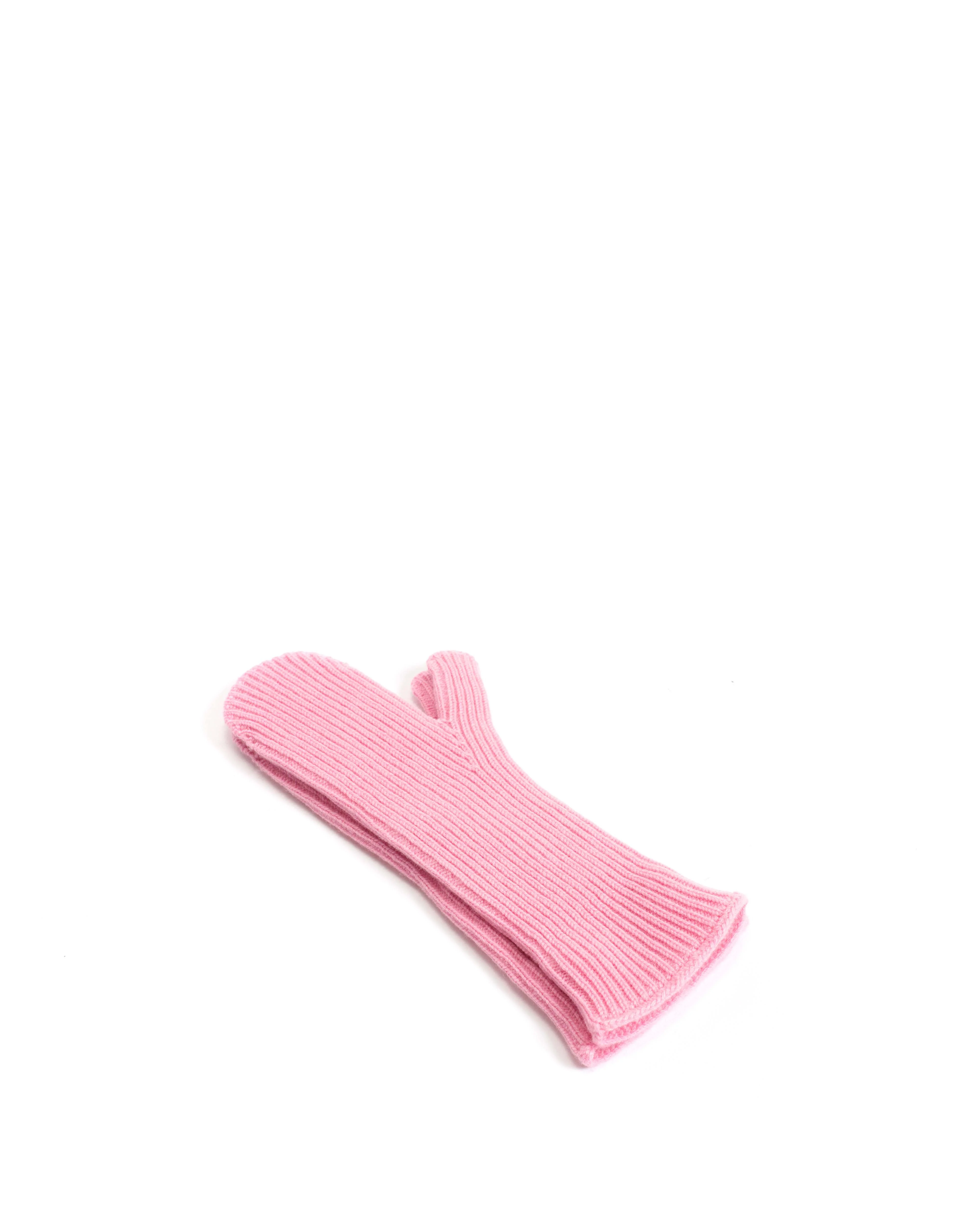 Vinni mitten 100% cashmere Blush pink - Image 3