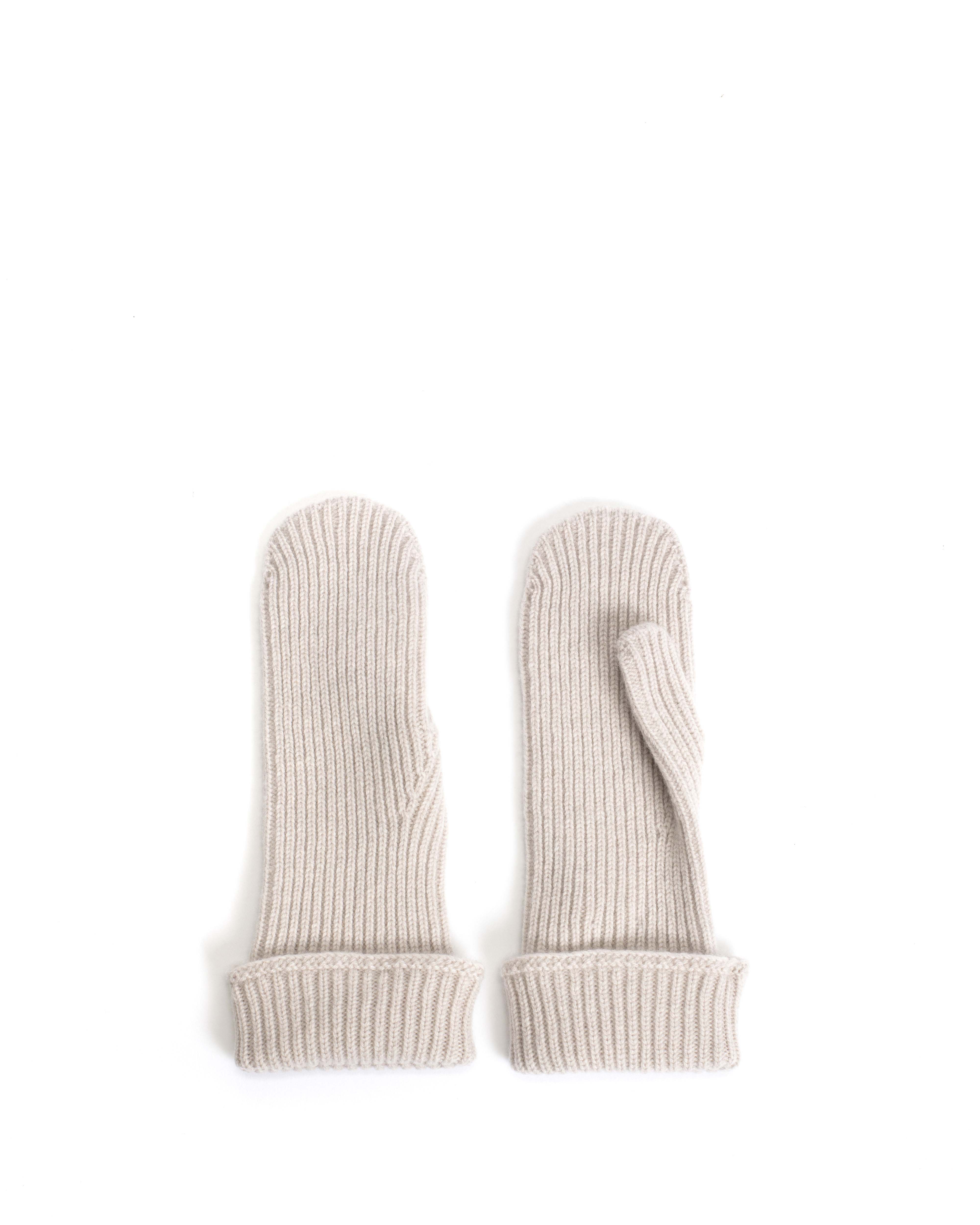 Vinni mitten 100% cashmere Ivory - Image 2