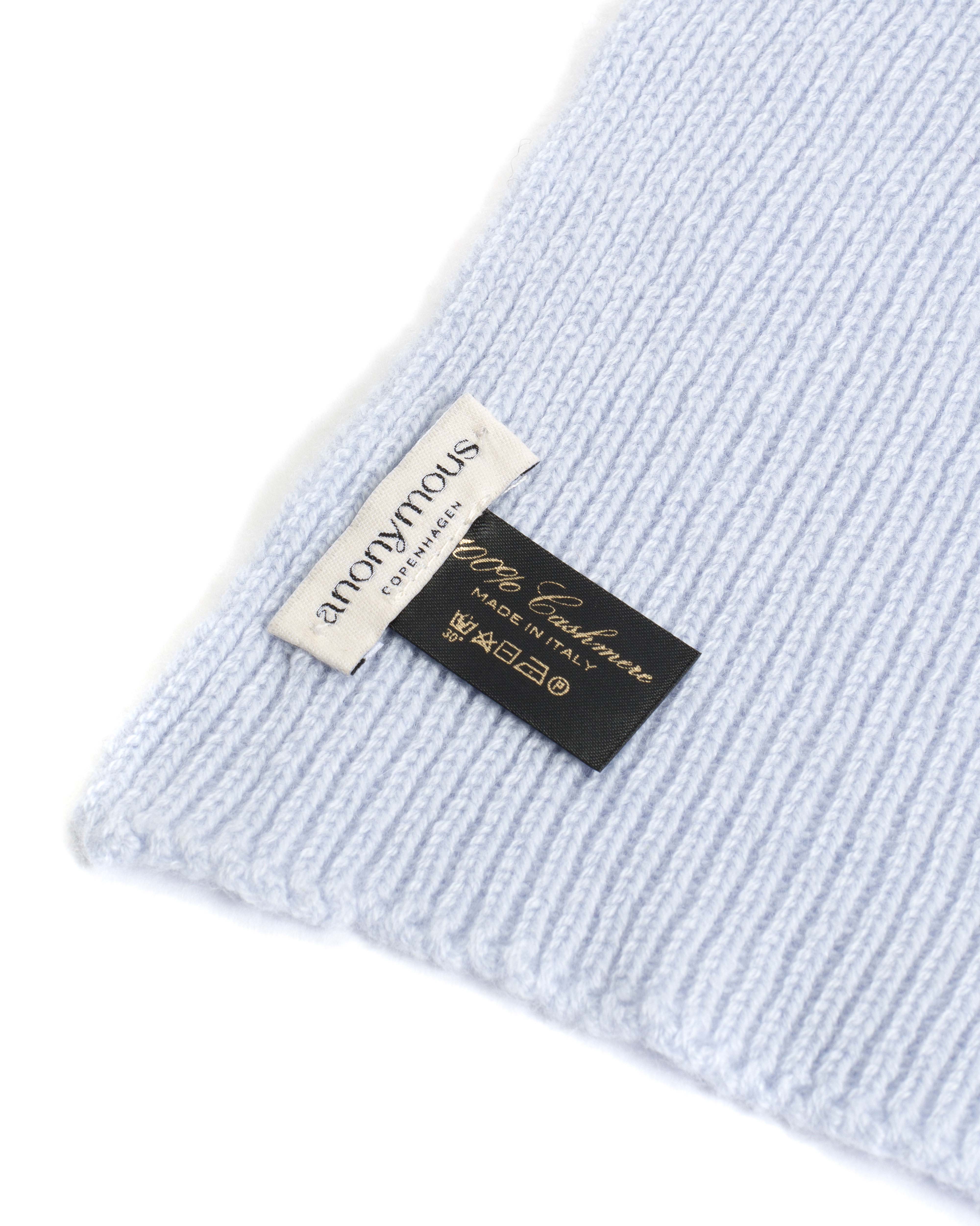 Vinni scarf 100% cashmere Sky - Image 4