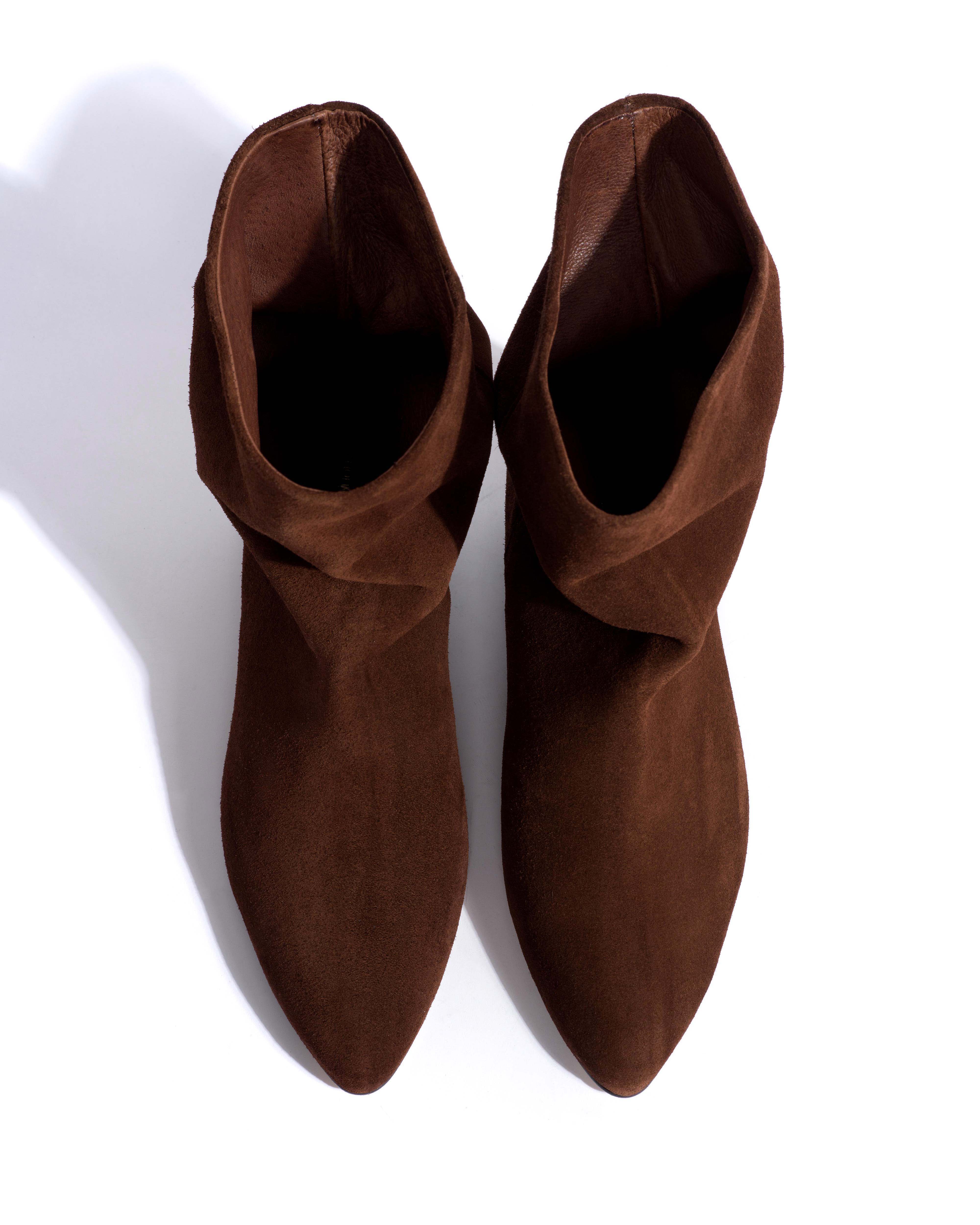 Vully 20 Calf suede Chocolate - Image 4