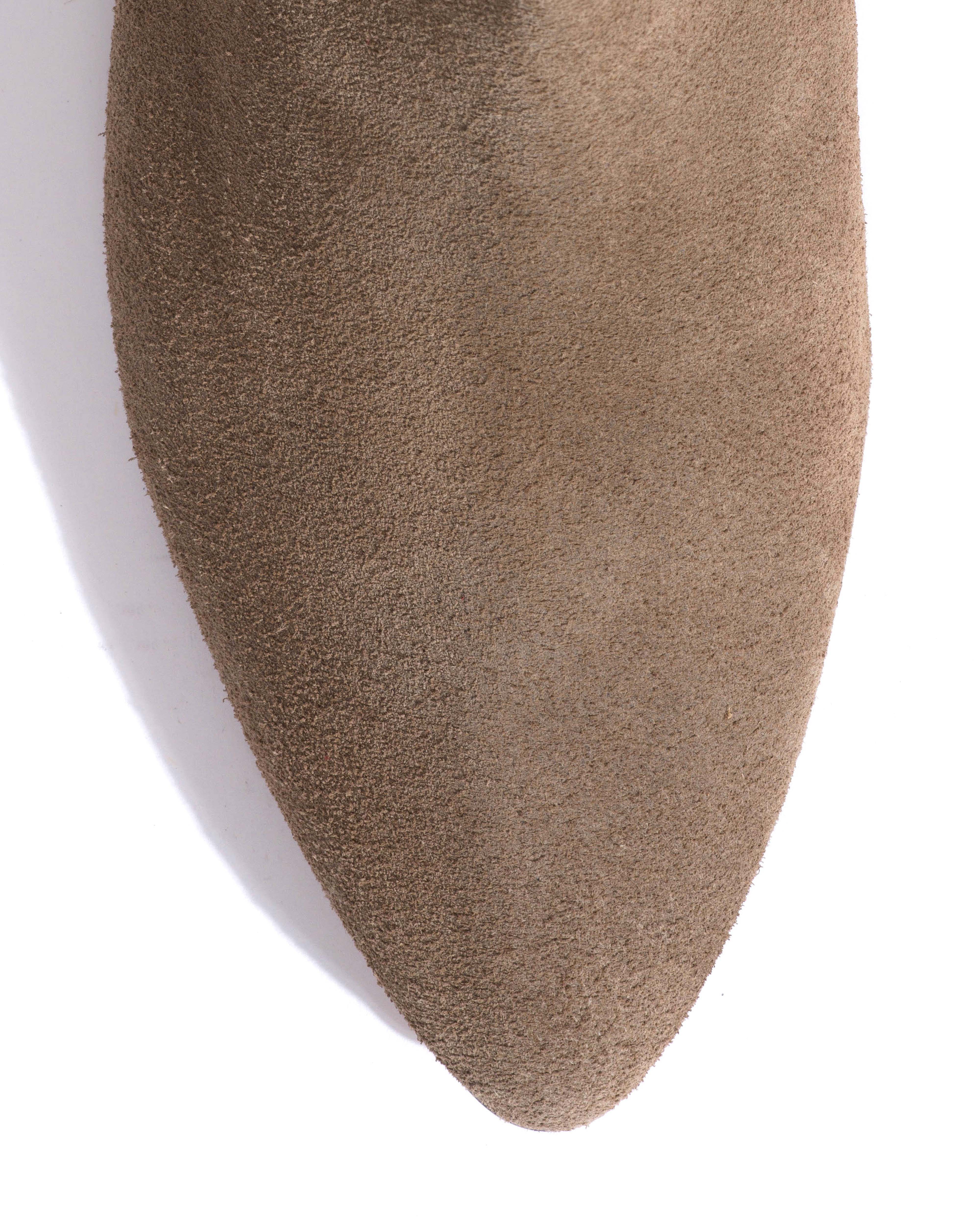 Vully 20 Calf suede Mushroom - Image 5