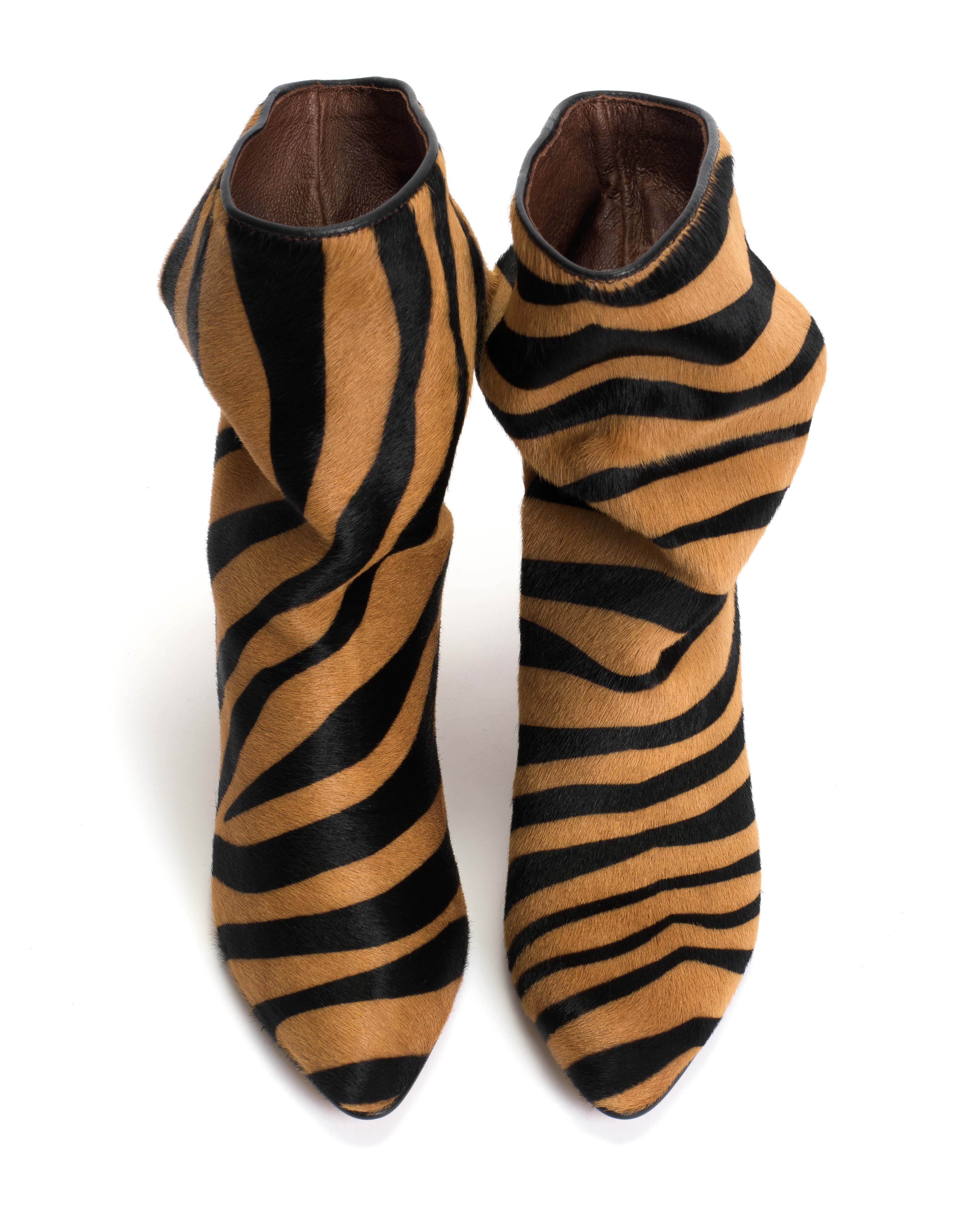 Vully 50 stiletto Calf hair Tiger - Image 3