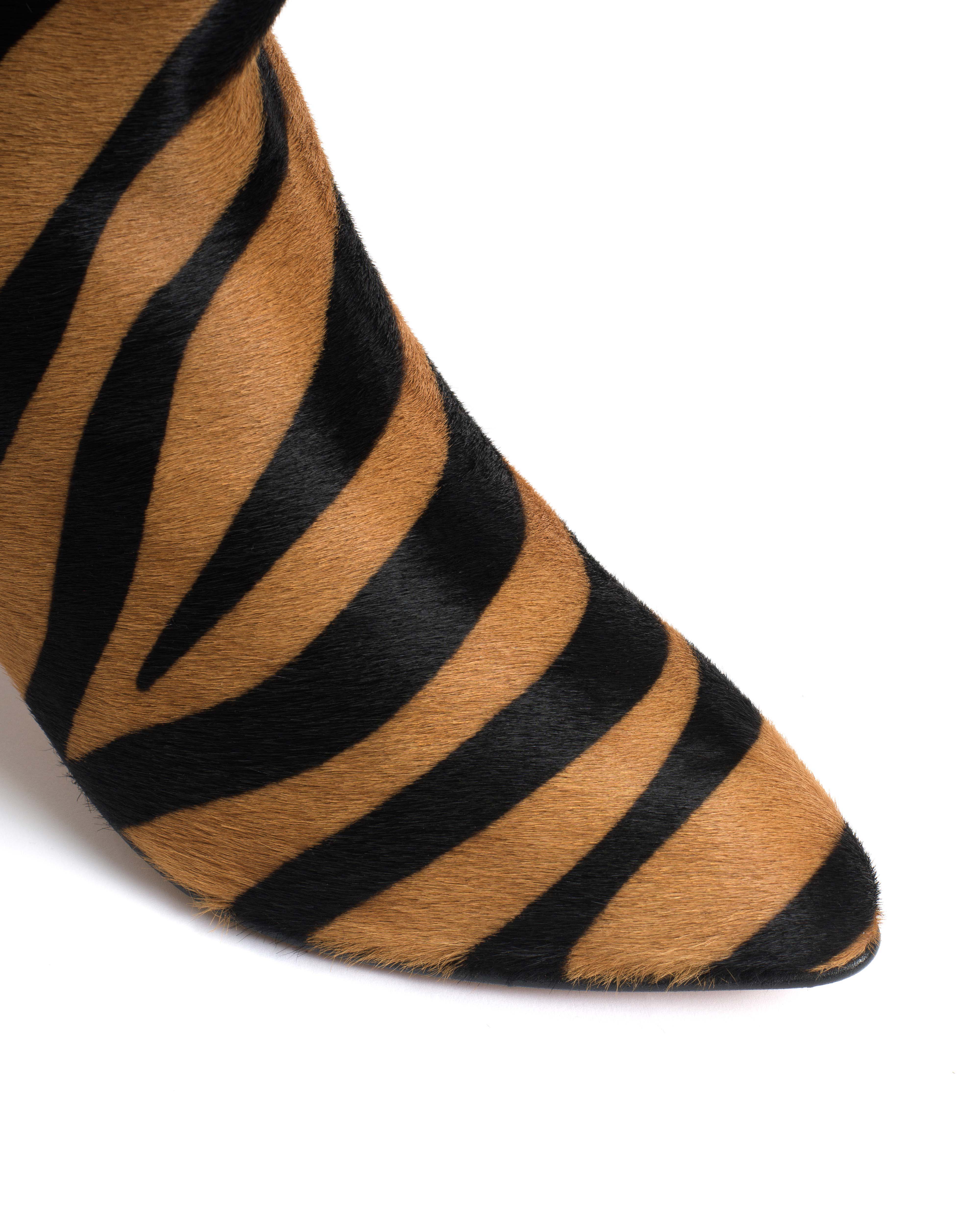 Vully 50 stiletto Calf hair Tiger - Image 6