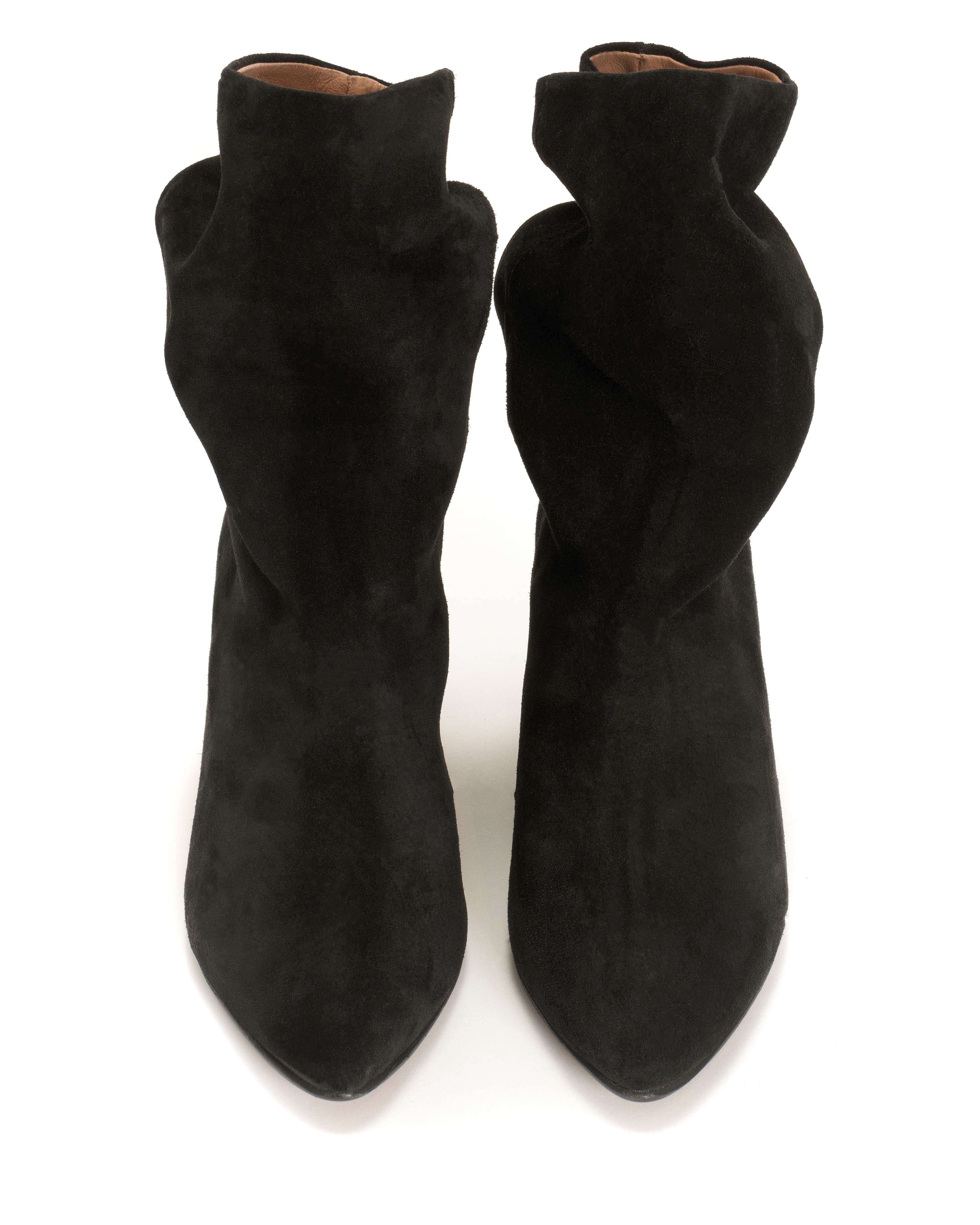 Vully 50 stiletto Calf suede Black - Image 4