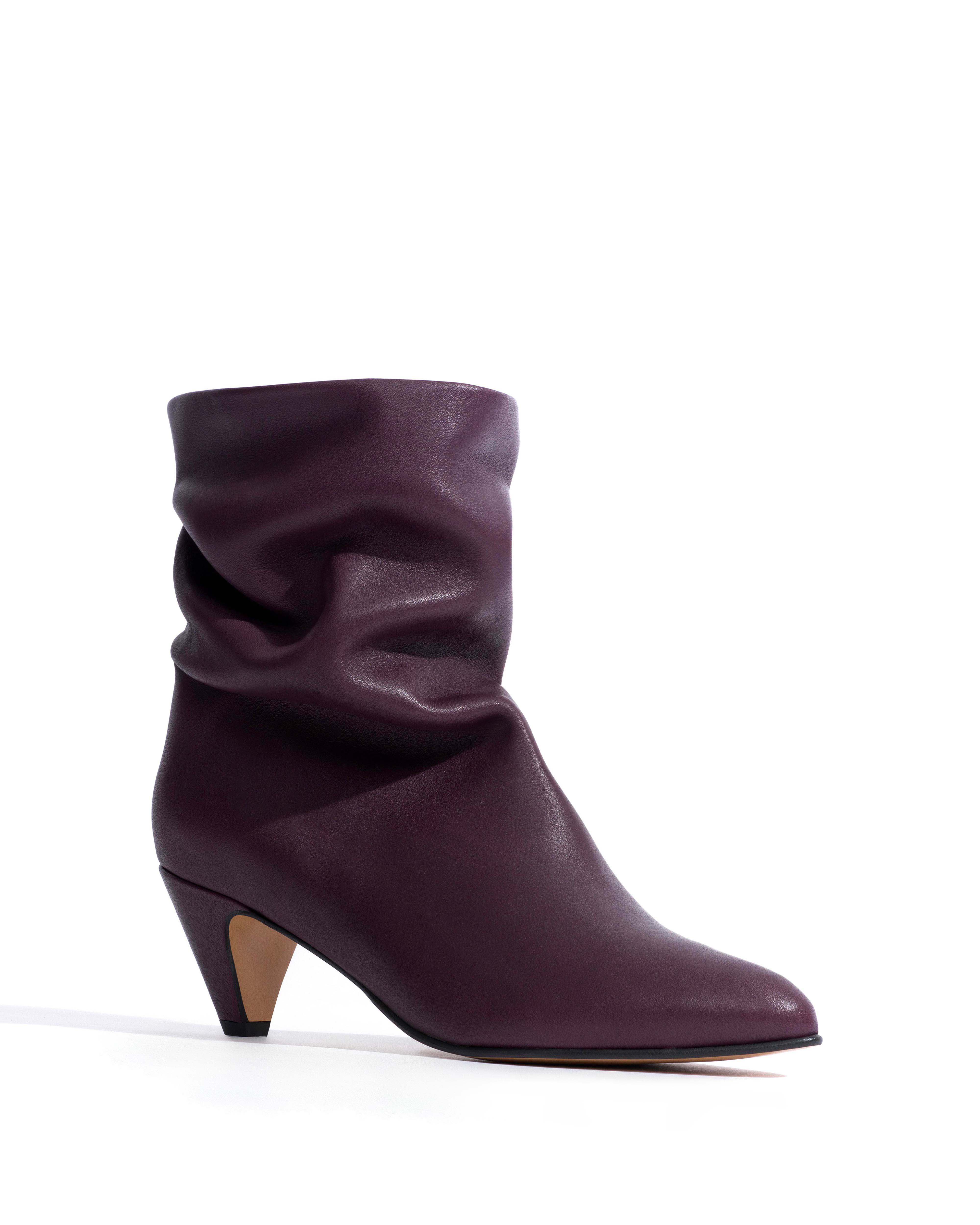 Vully 50 stiletto Soft calf Fig purple - Image 2