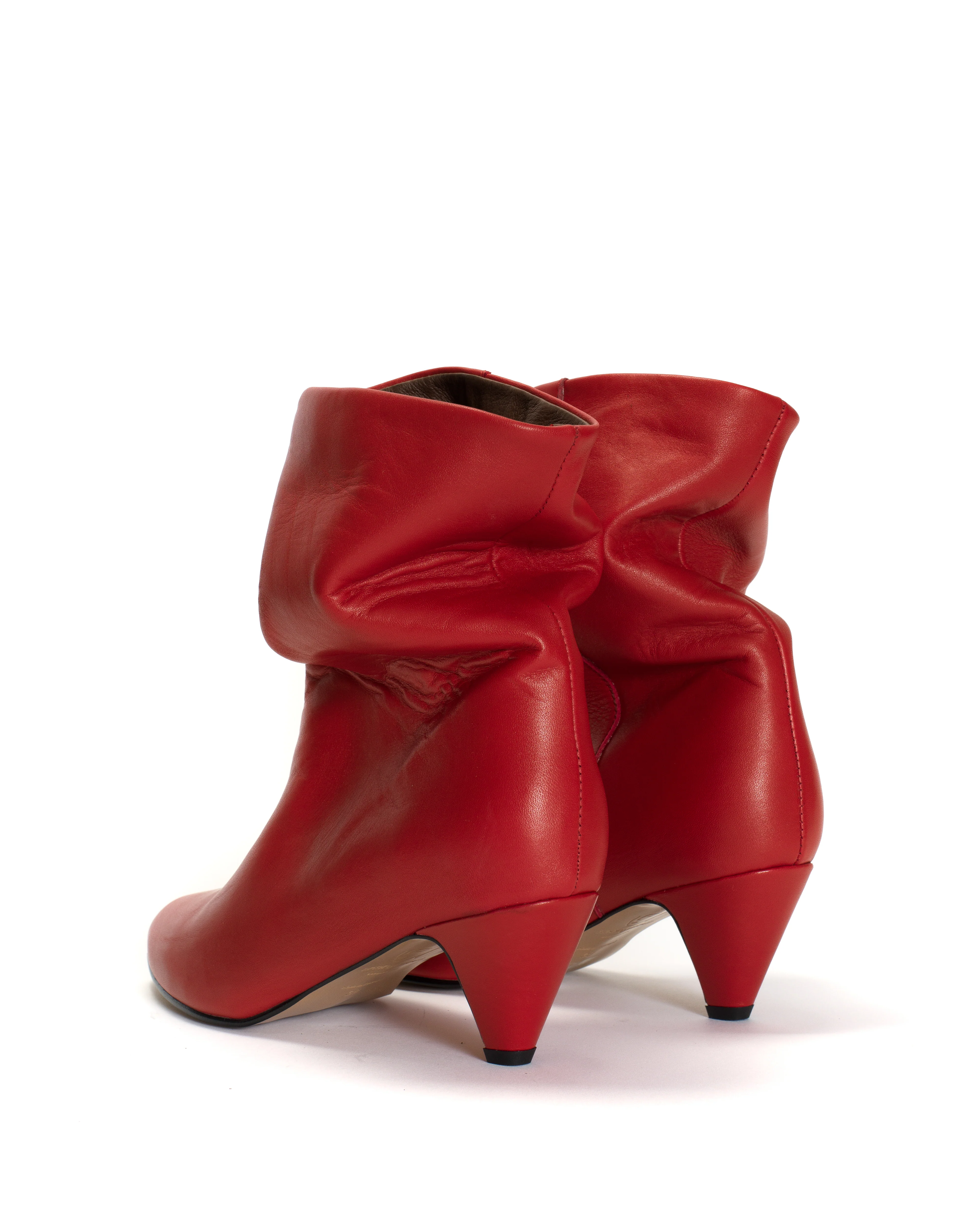 Vully 50 stiletto Soft calf Ruby red - Image 6