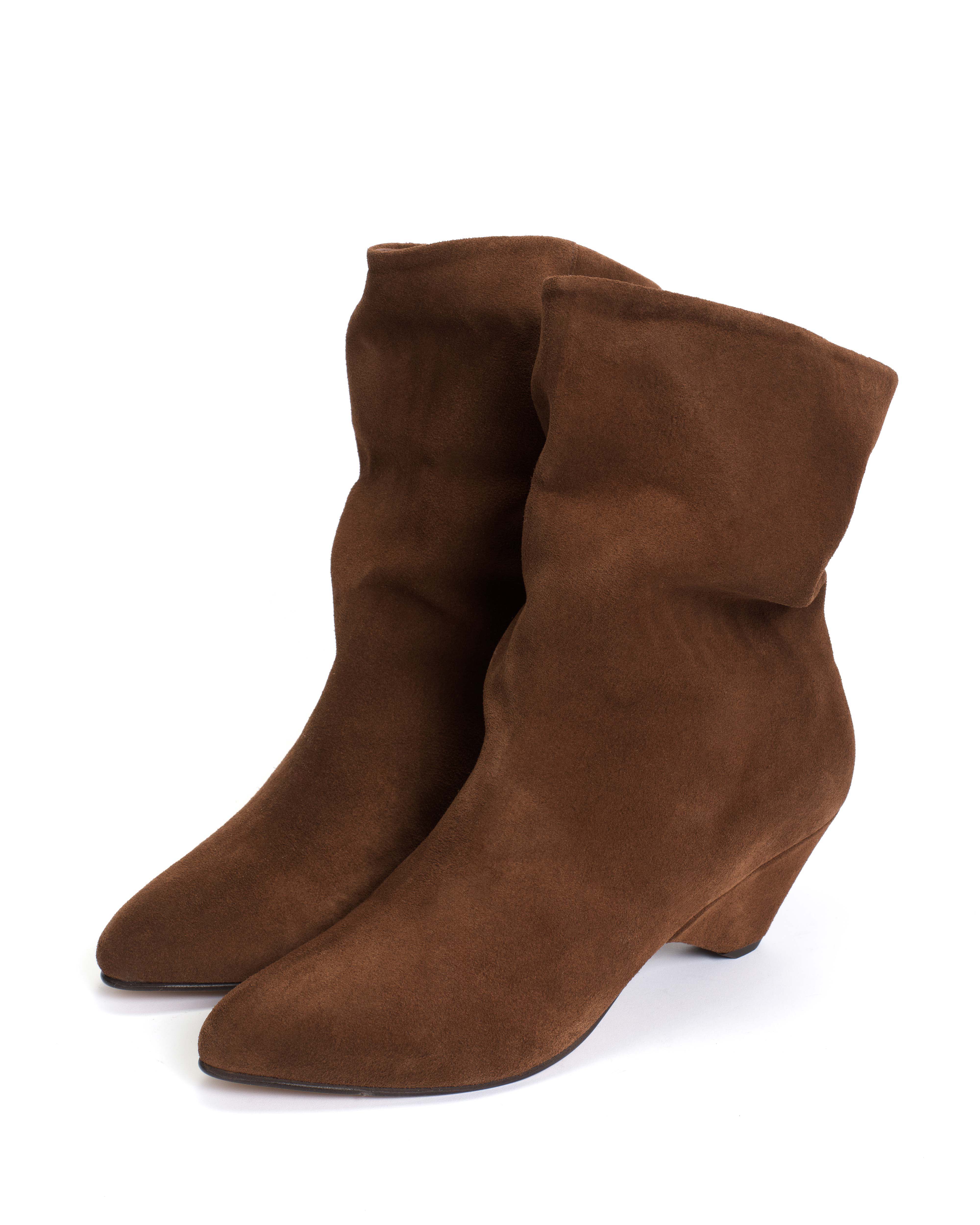 Vully 50 triangle Calf suede Coconut brown - Image 2