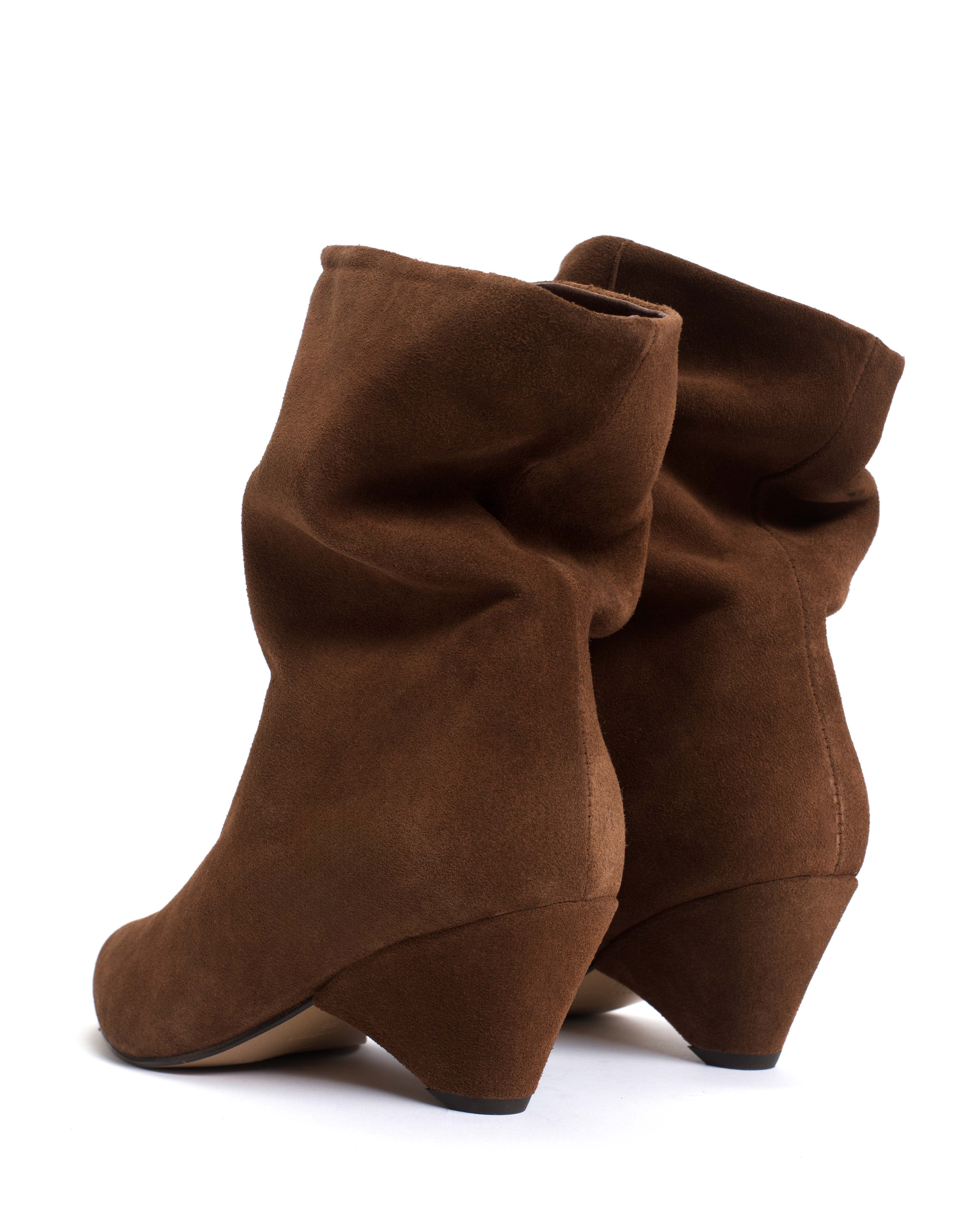 Vully 50 triangle Calf suede Coconut brown - Image 4