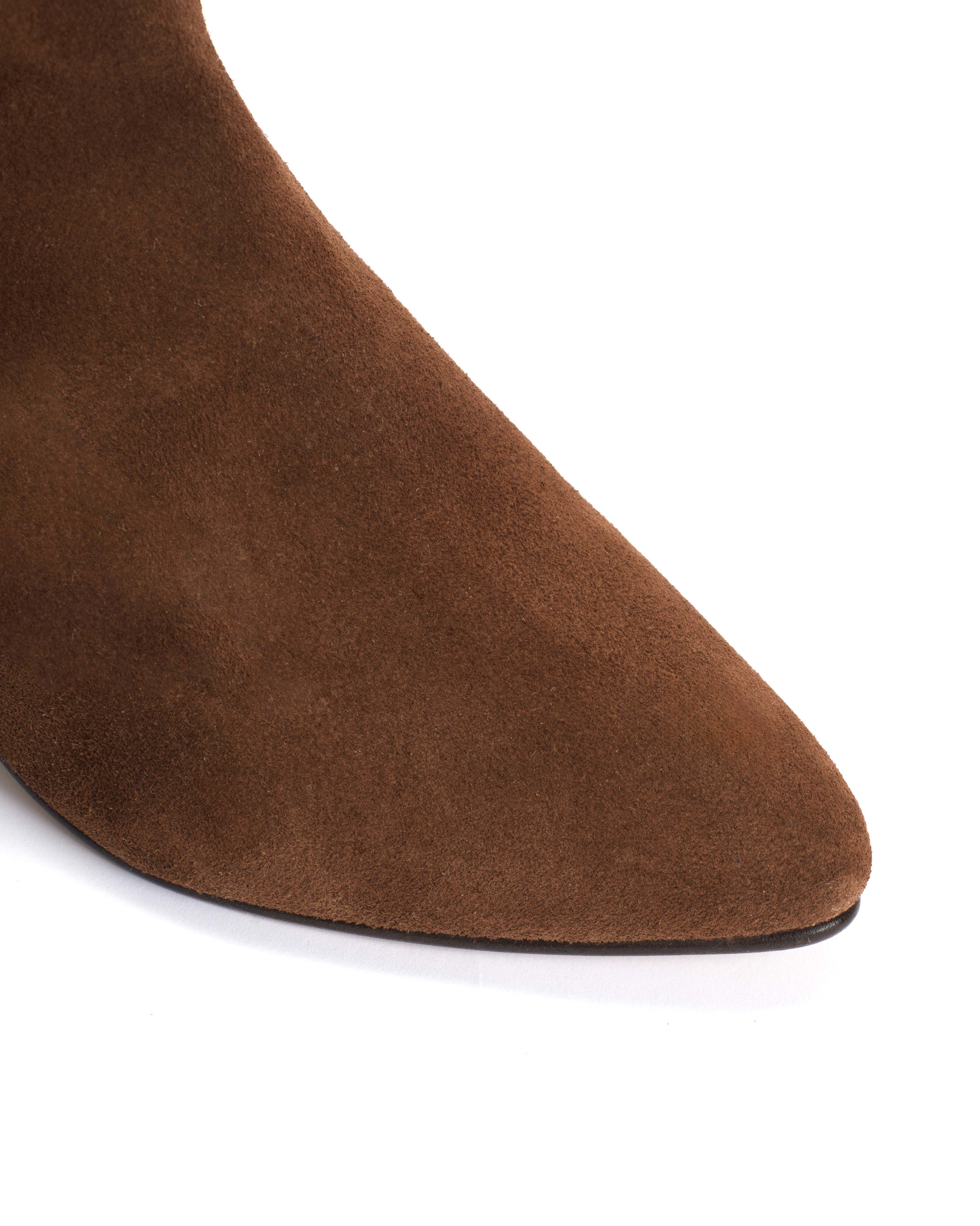 Vully 50 triangle Calf suede Coconut brown - Image 6