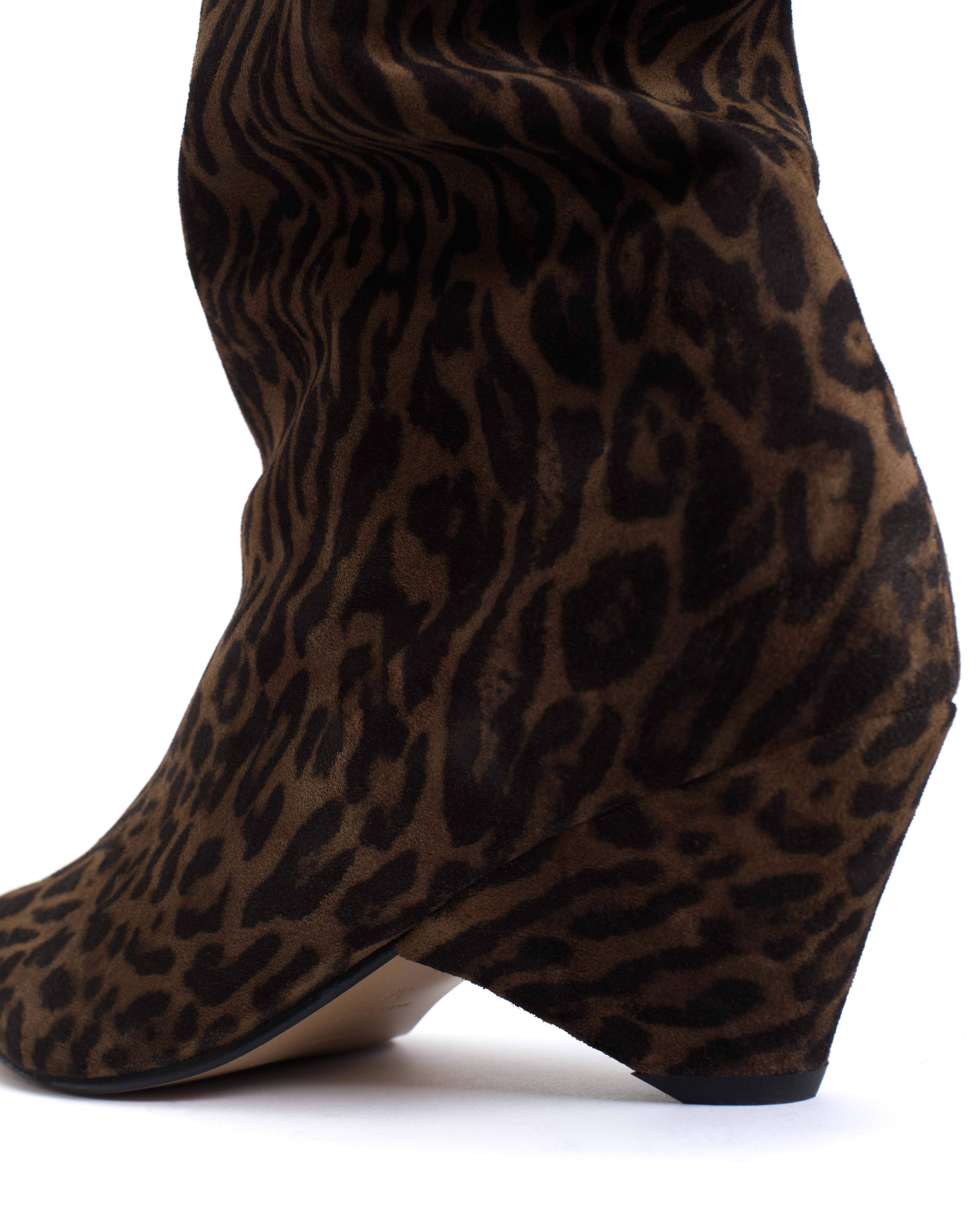 Vully 50 triangle Calf suede print Jaguar - Image 6