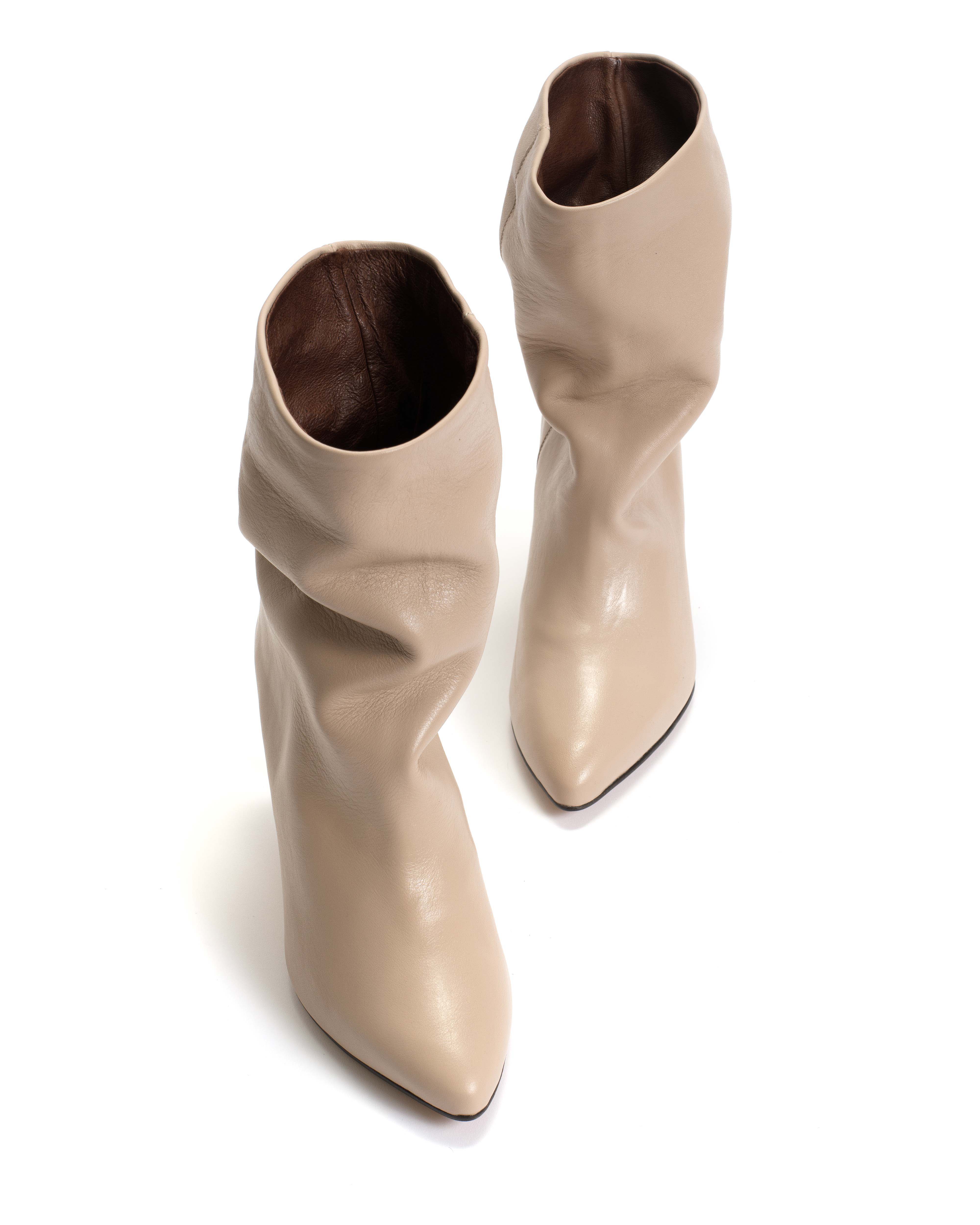 Vully 75 stiletto Soft calf Biskit beige - Image 5