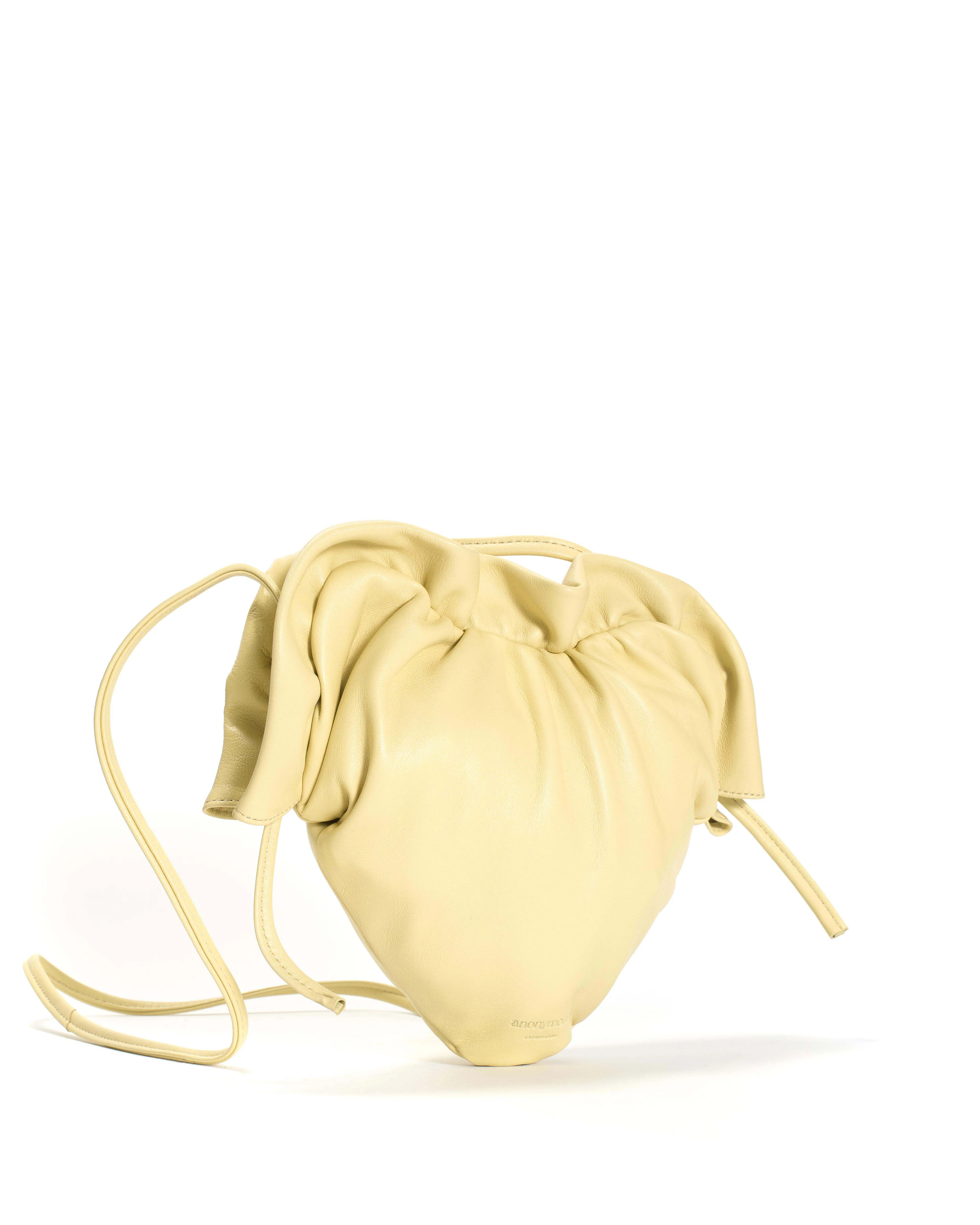 Zally classic heart bag Silky lamb Pineapple ice - Image 2