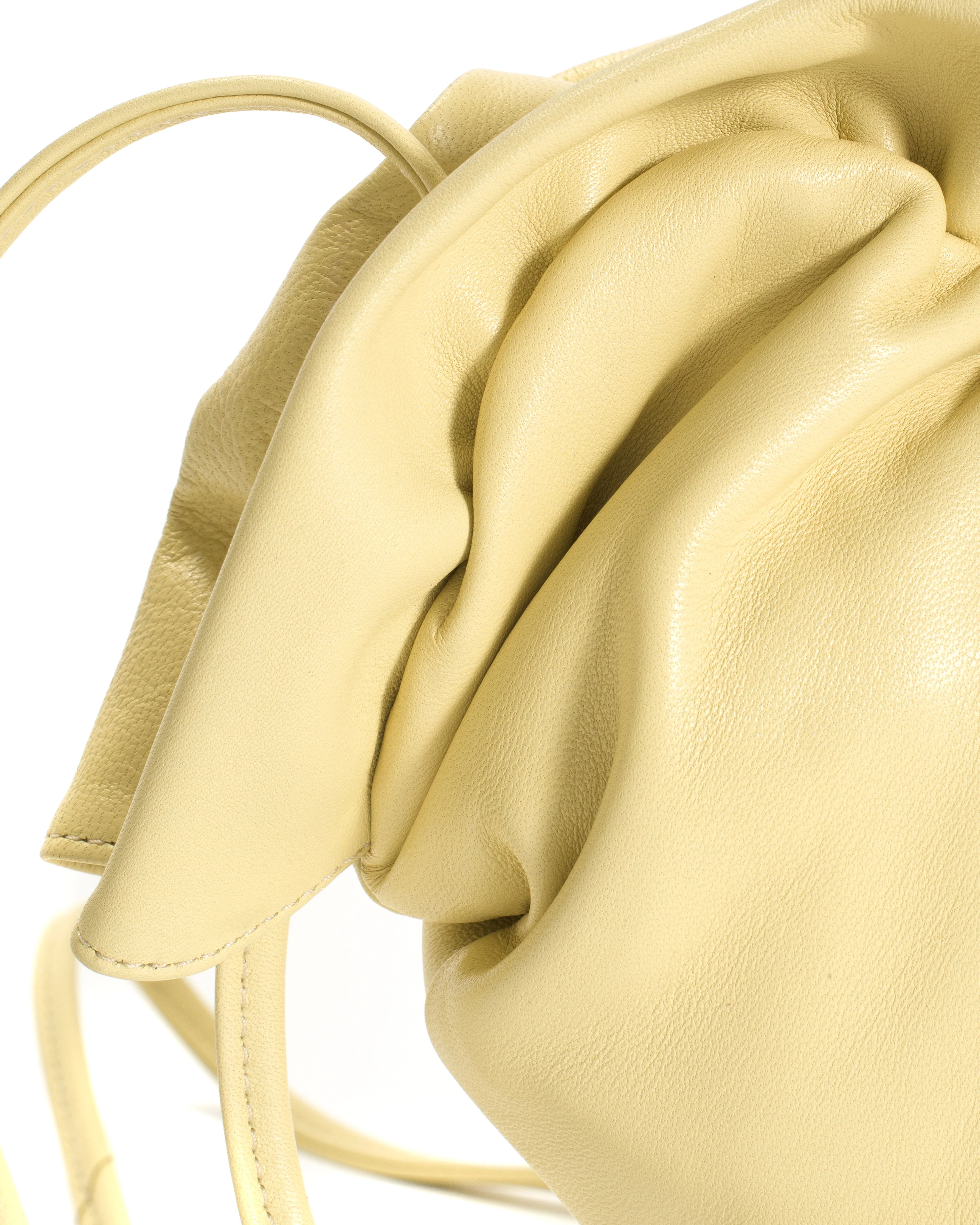 Zally classic heart bag Silky lamb Pineapple ice - Image 4