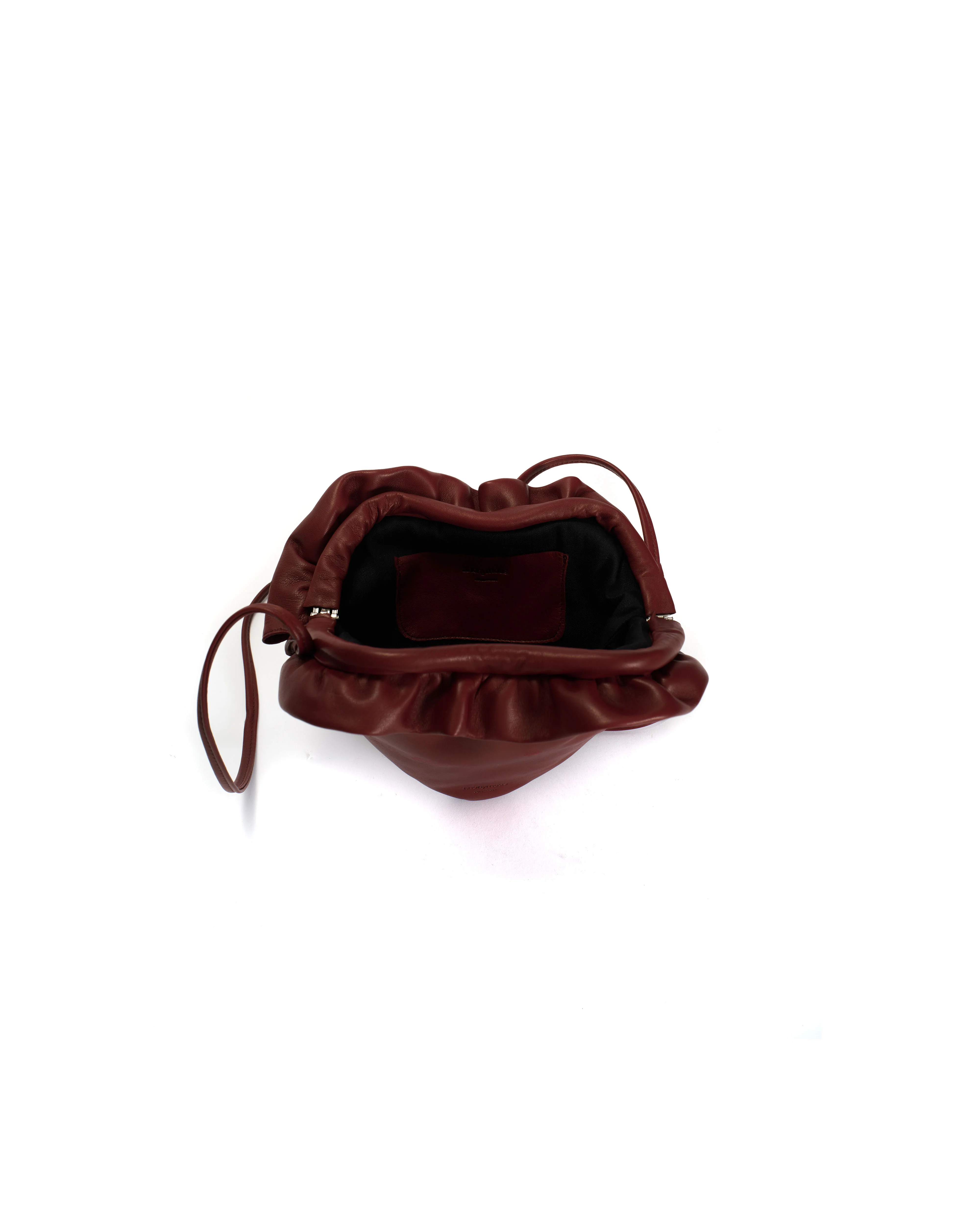 Zally classic heart bag Silky lamb Pomegranate - Image 3