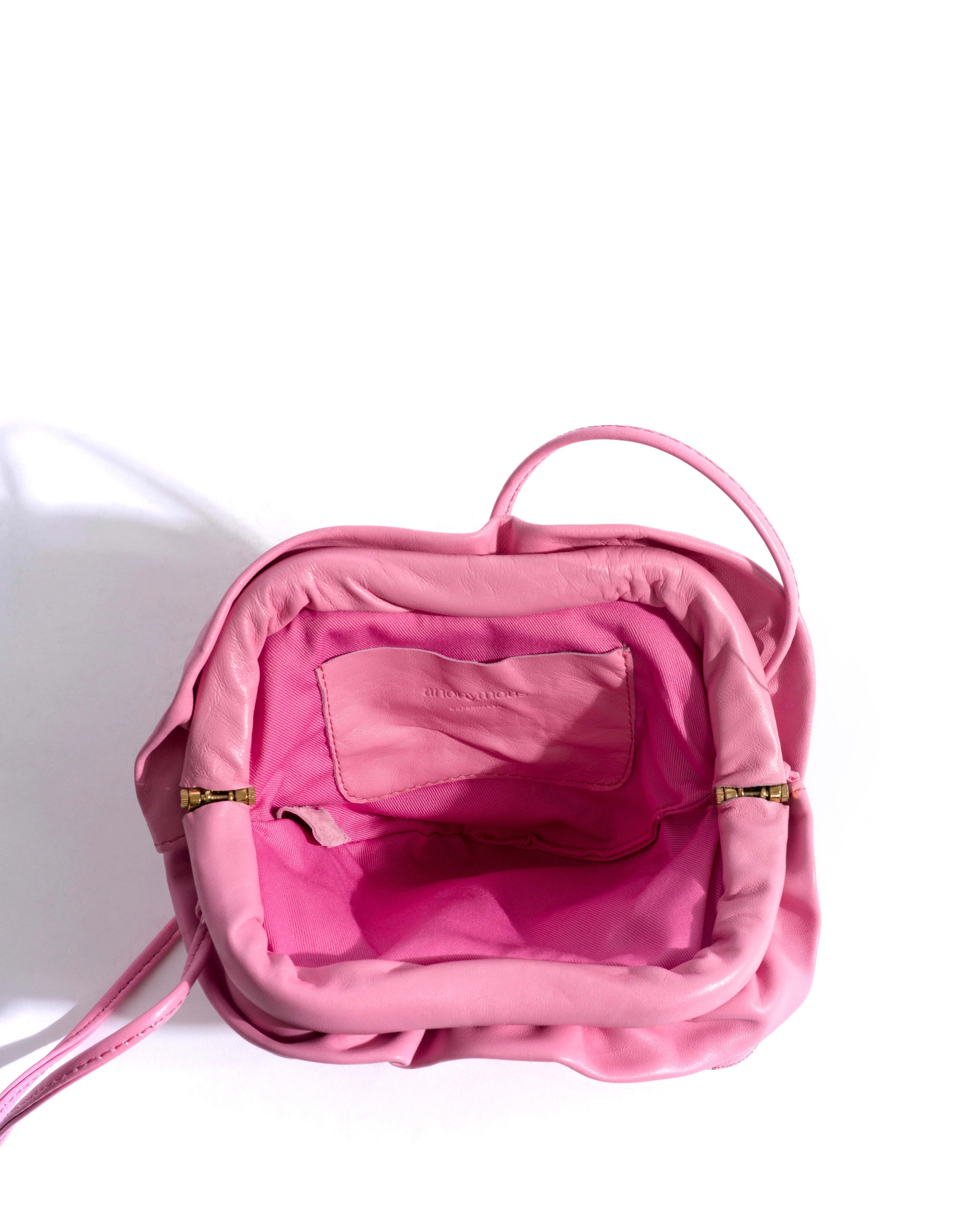 Zally petite heart bag Shiny lamb Gum candy - Image 4